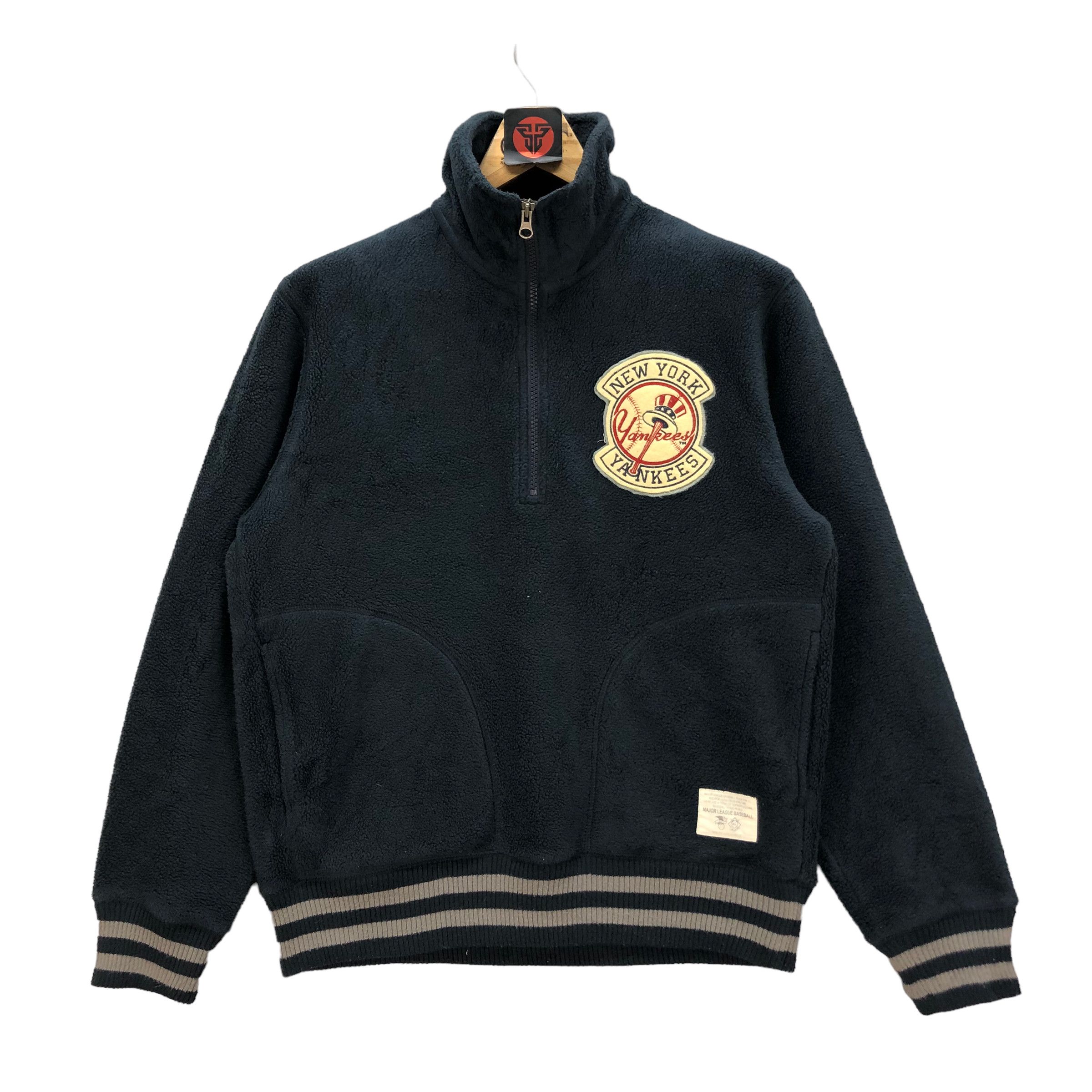 MLB MLB NY YANKEES DEEP PILE HALF ZIP FLEECE # Size US M / EU 48-50 / 2 - 1 Thumbnail