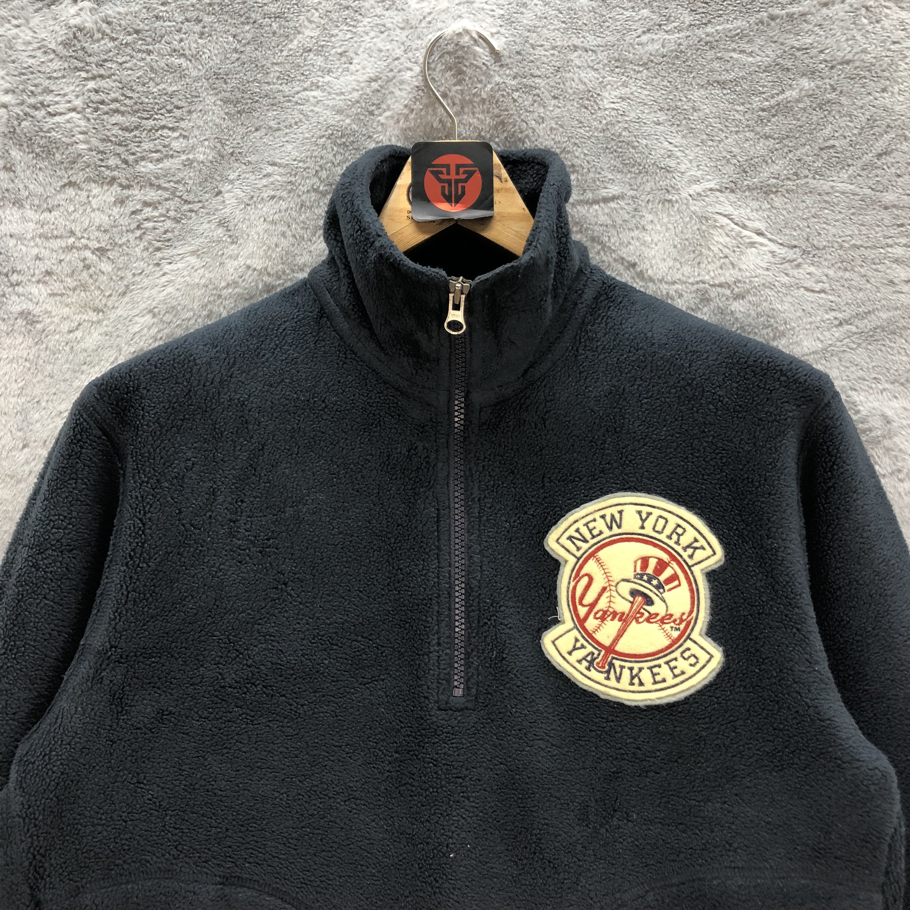MLB MLB NY YANKEES DEEP PILE HALF ZIP FLEECE # Size US M / EU 48-50 / 2 - 2 Thumbnail