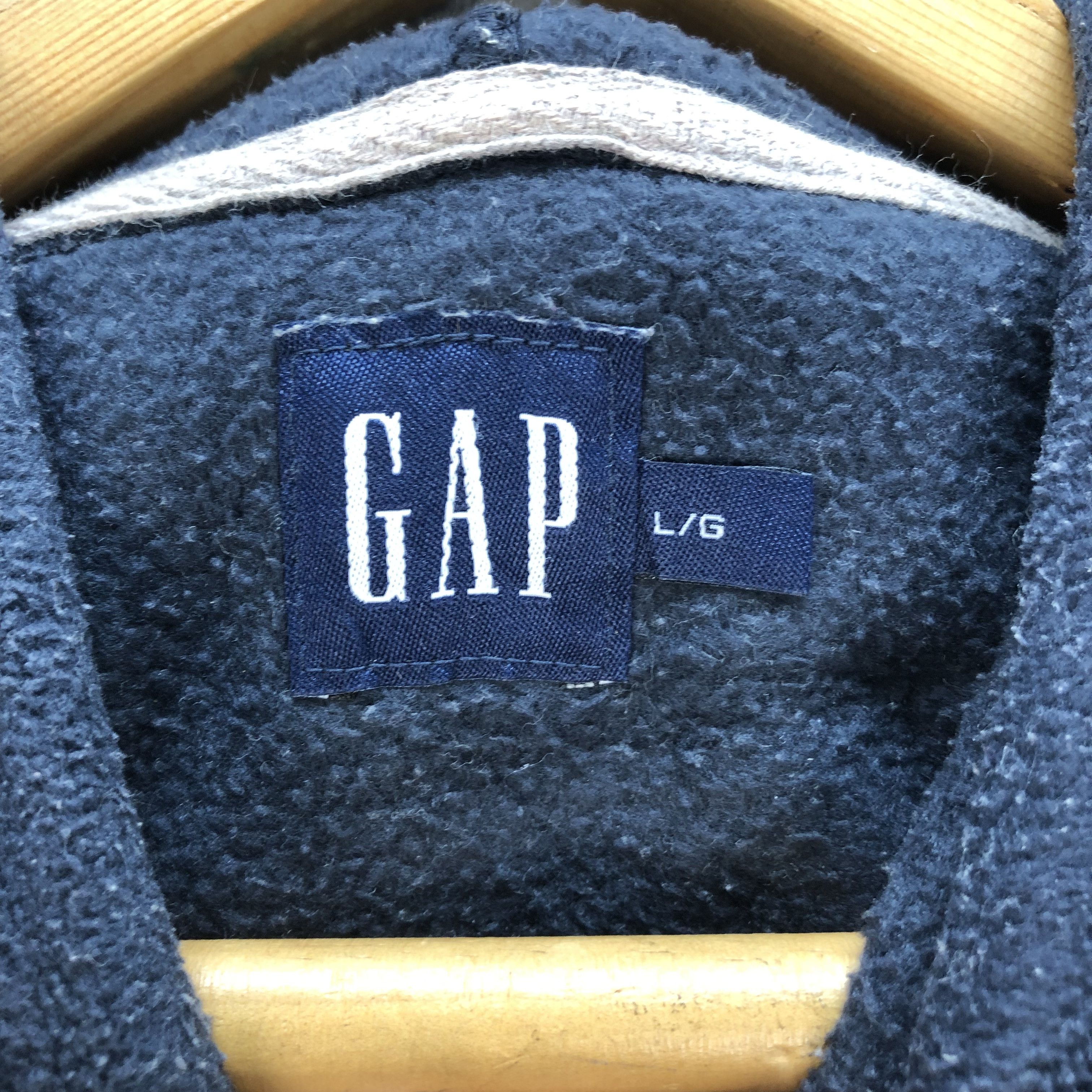 Gap GAP BIG LOGO FLEECE HOODIES #6837-93 Size US L / EU 52-54 / 3 - 8 Thumbnail