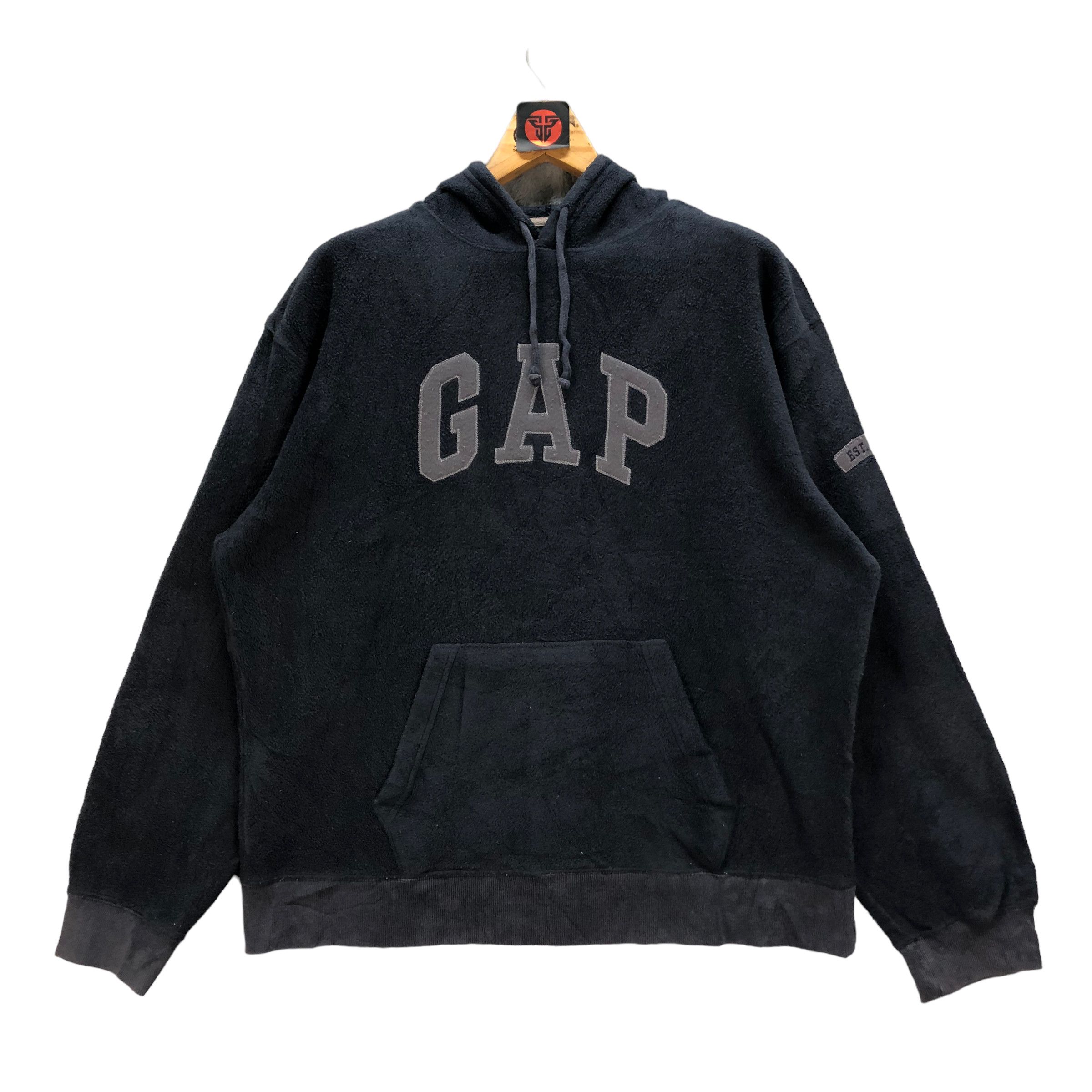 Gap GAP BIG LOGO FLEECE HOODIES #6837-93 Size US L / EU 52-54 / 3 - 1 Thumbnail