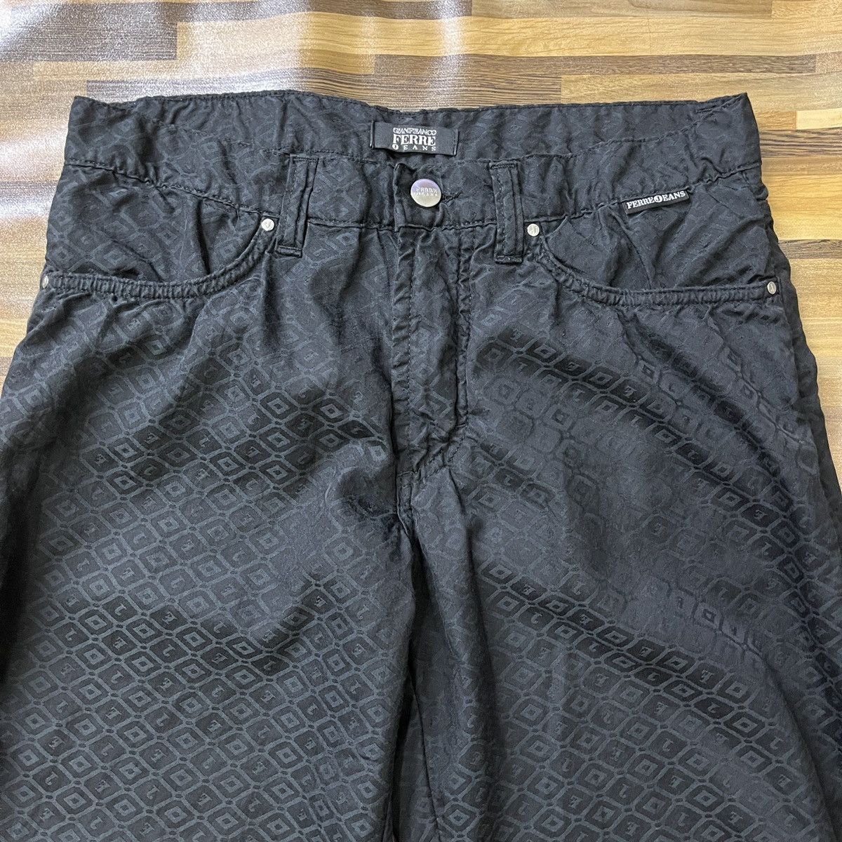 Gianfranco Ferre Monogram Gianfranco Ferre Pants Made In Italy Size US 30 / EU 46 - 7 Thumbnail