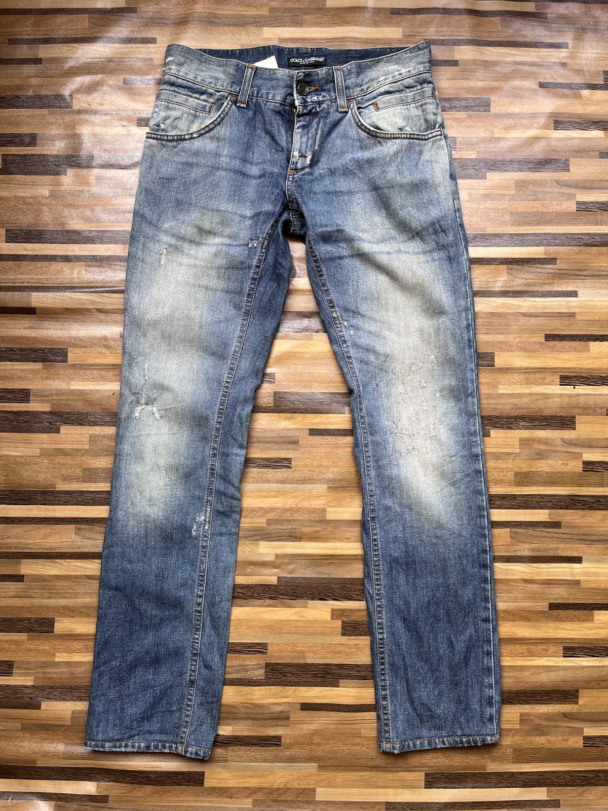 Dolce & Gabbana × Vintage Distressed Dolce & Gabbana Vintage Made In Italy Size US 30 / EU 46 - 22 Thumbnail