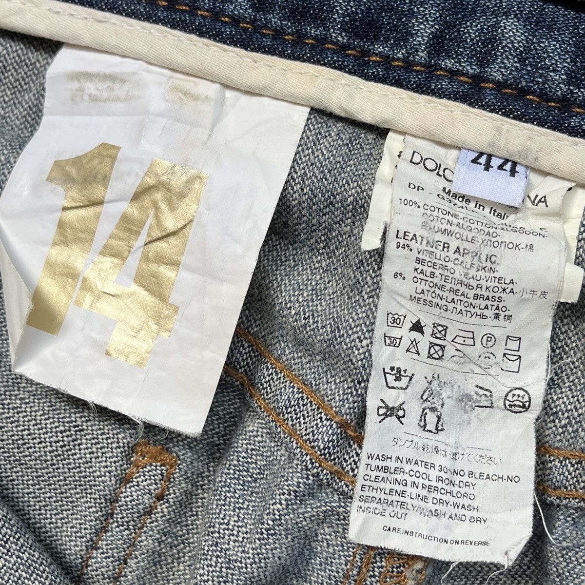 Dolce & Gabbana × Vintage Distressed Dolce & Gabbana Vintage Made In Italy Size US 30 / EU 46 - 10 Thumbnail