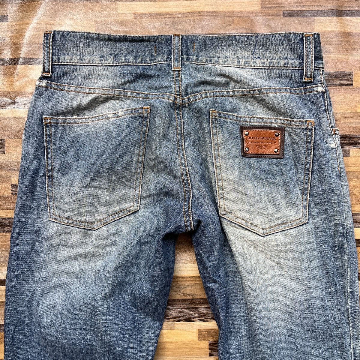 Dolce & Gabbana × Vintage Distressed Dolce & Gabbana Vintage Made In Italy Size US 30 / EU 46 - 20 Thumbnail