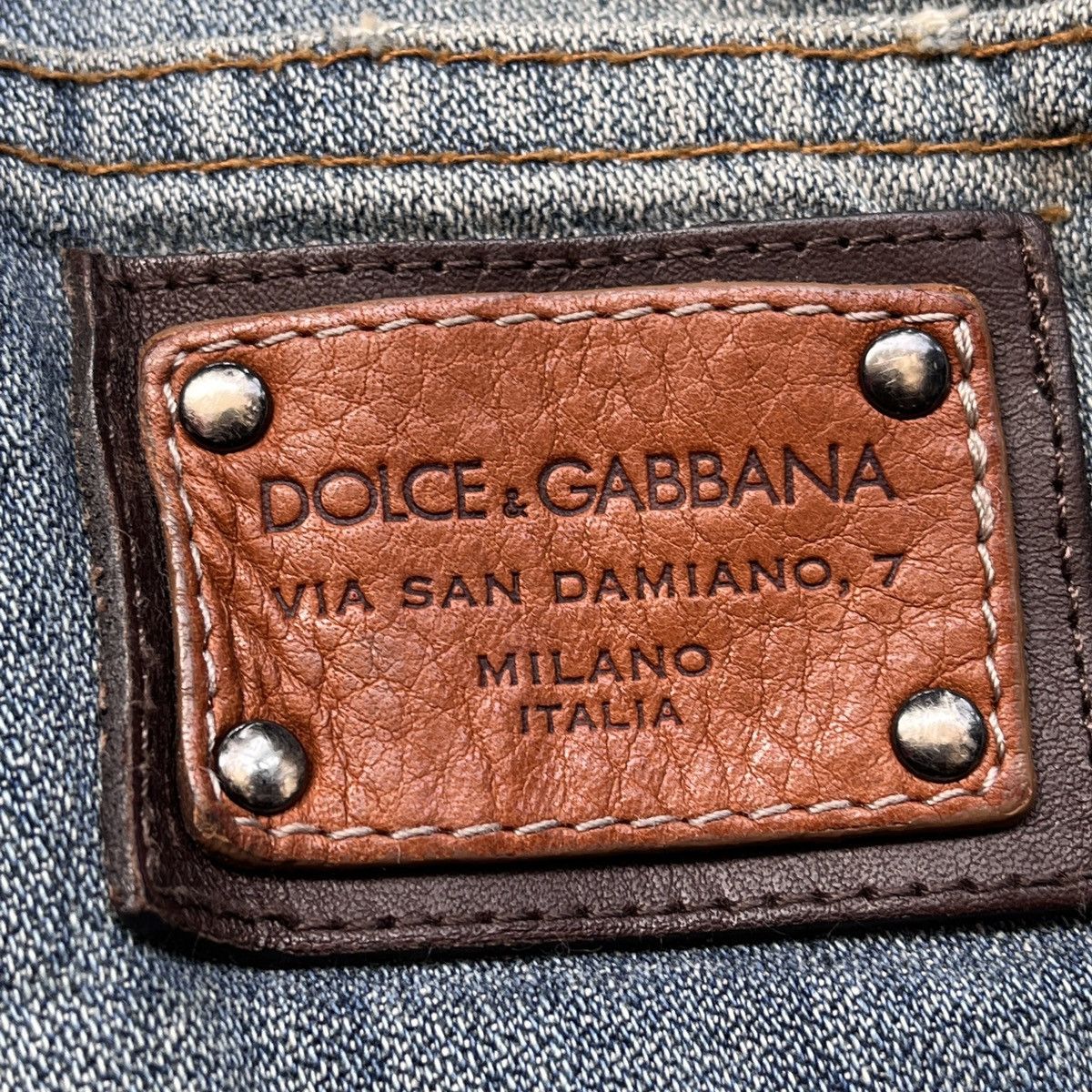 Dolce & Gabbana × Vintage Distressed Dolce & Gabbana Vintage Made In Italy Size US 30 / EU 46 - 19 Thumbnail