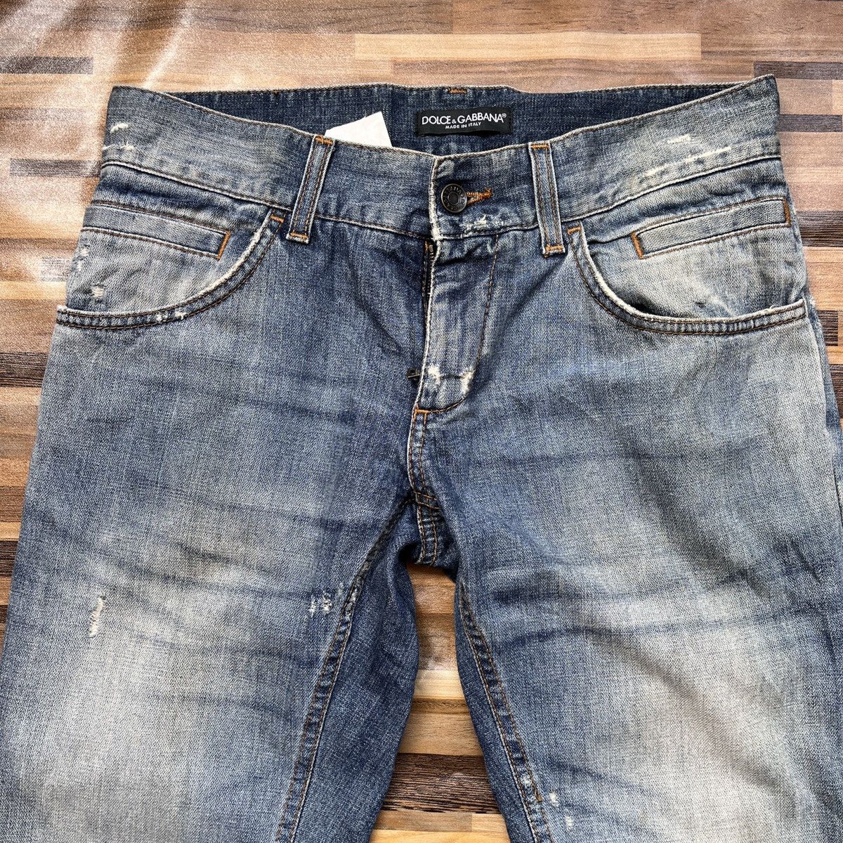 Dolce & Gabbana × Vintage Distressed Dolce & Gabbana Vintage Made In Italy Size US 30 / EU 46 - 5 Thumbnail