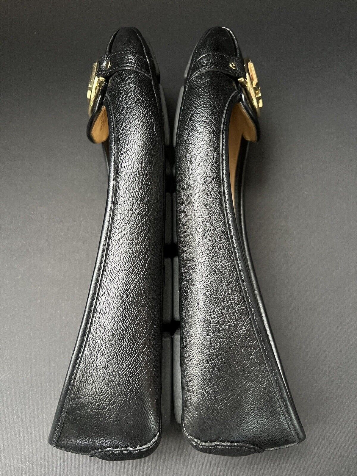Michael Kors Michael Kors Black Leather Ballet Flats Size 7.5M/EU 38 Size US 8 / IT 38 - 11 Thumbnail