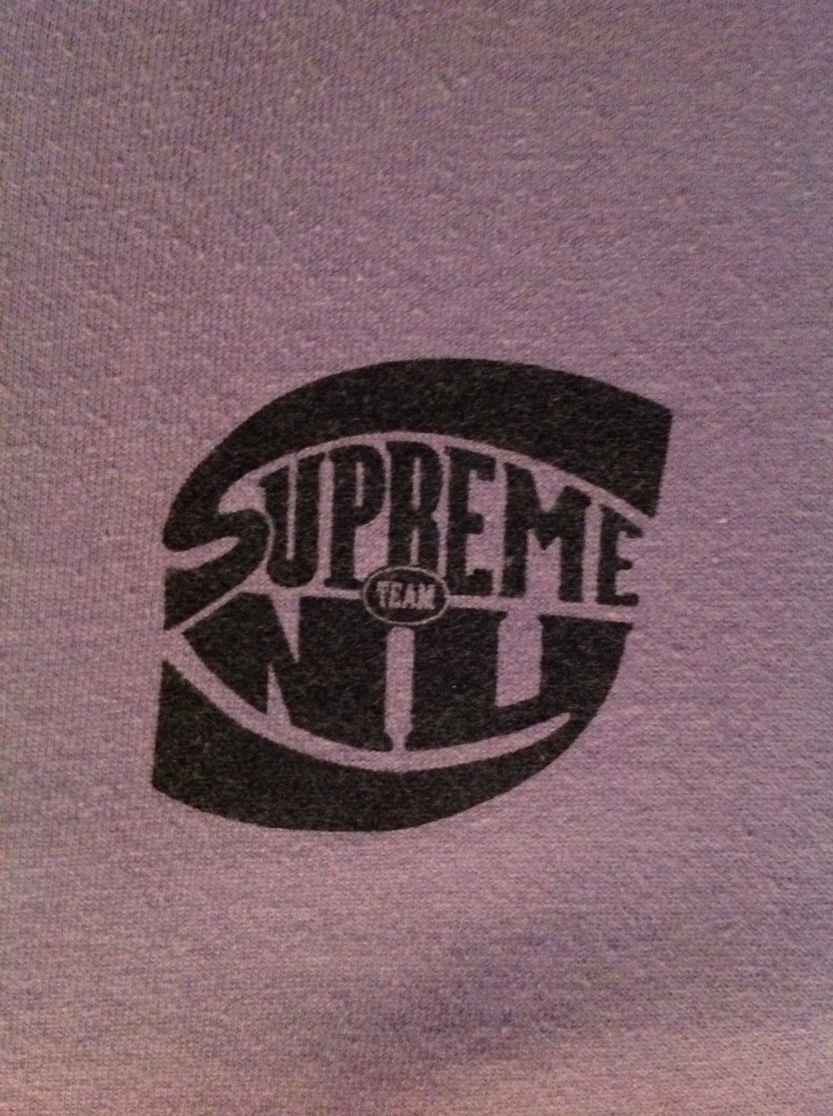 Supreme Supreme Team NY Showbiz Purple tee size L Size US L / EU 52-54 / 3 - 2 Thumbnail