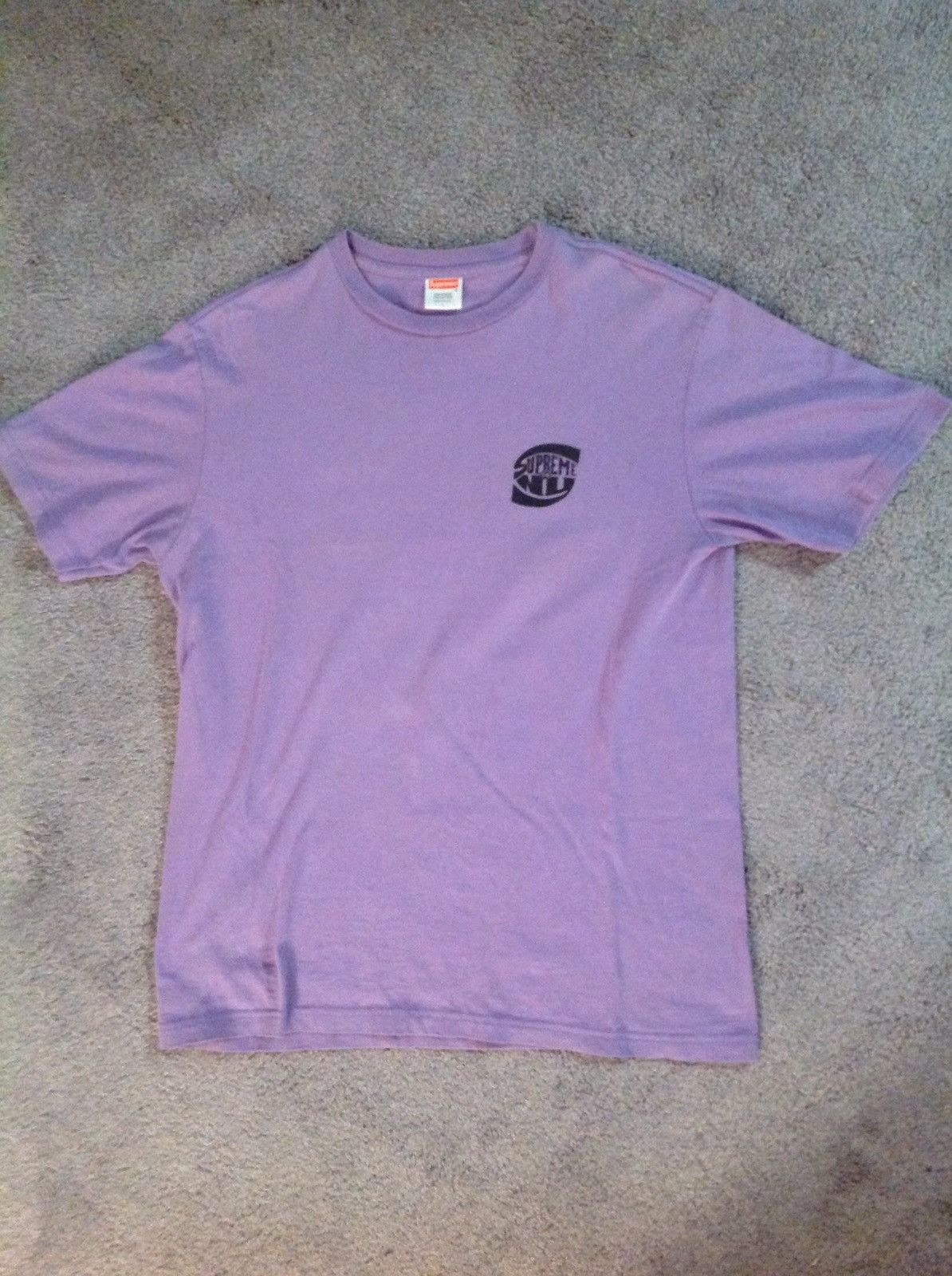 Supreme Supreme Team NY Showbiz Purple tee size L Size US L / EU 52-54 / 3 - 1 Thumbnail
