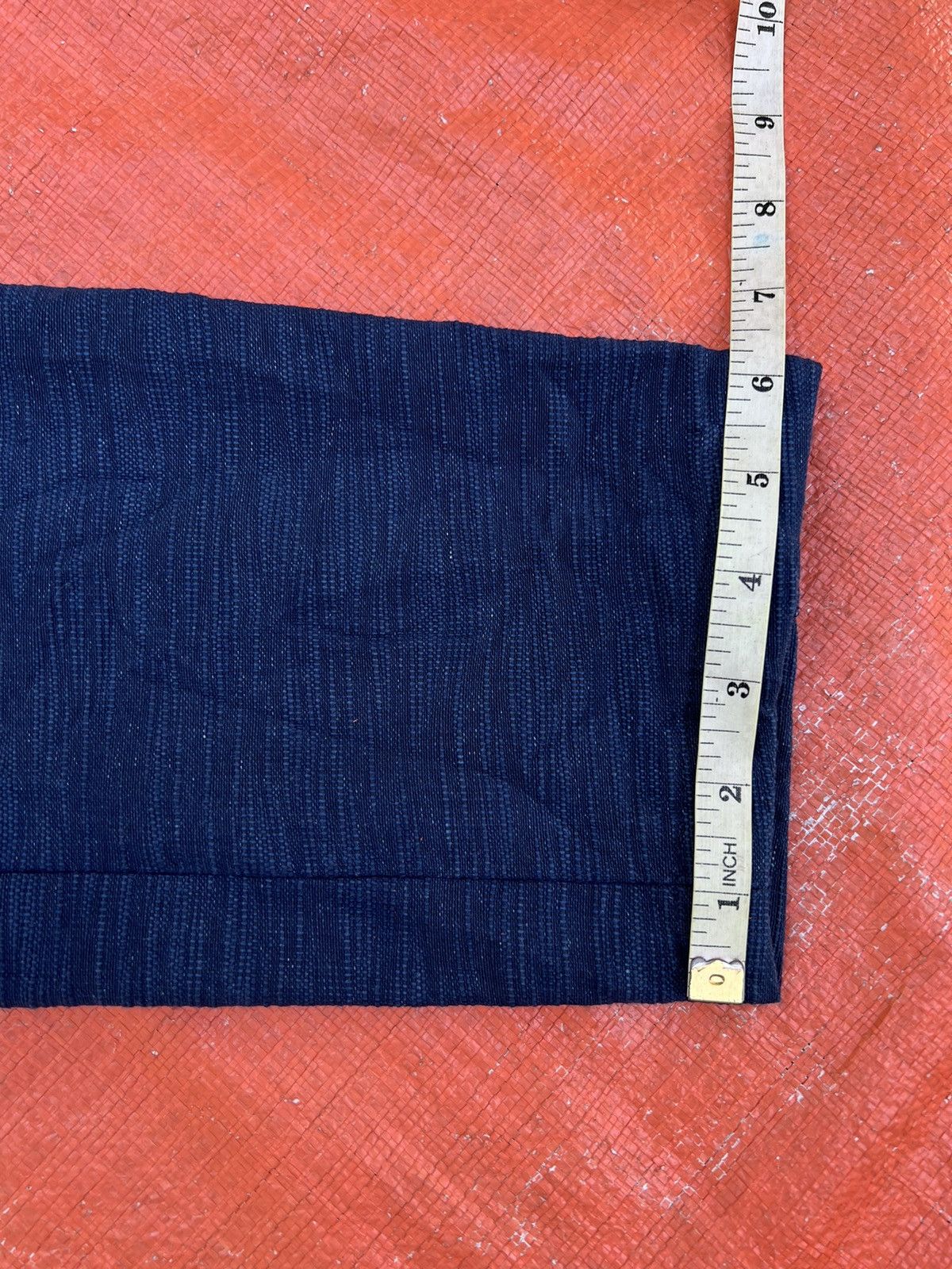 Indigo 🔥Vintage Rare 🔥Blue Indigo Natural Dye Jacket Coat Size 40L - 12 Thumbnail