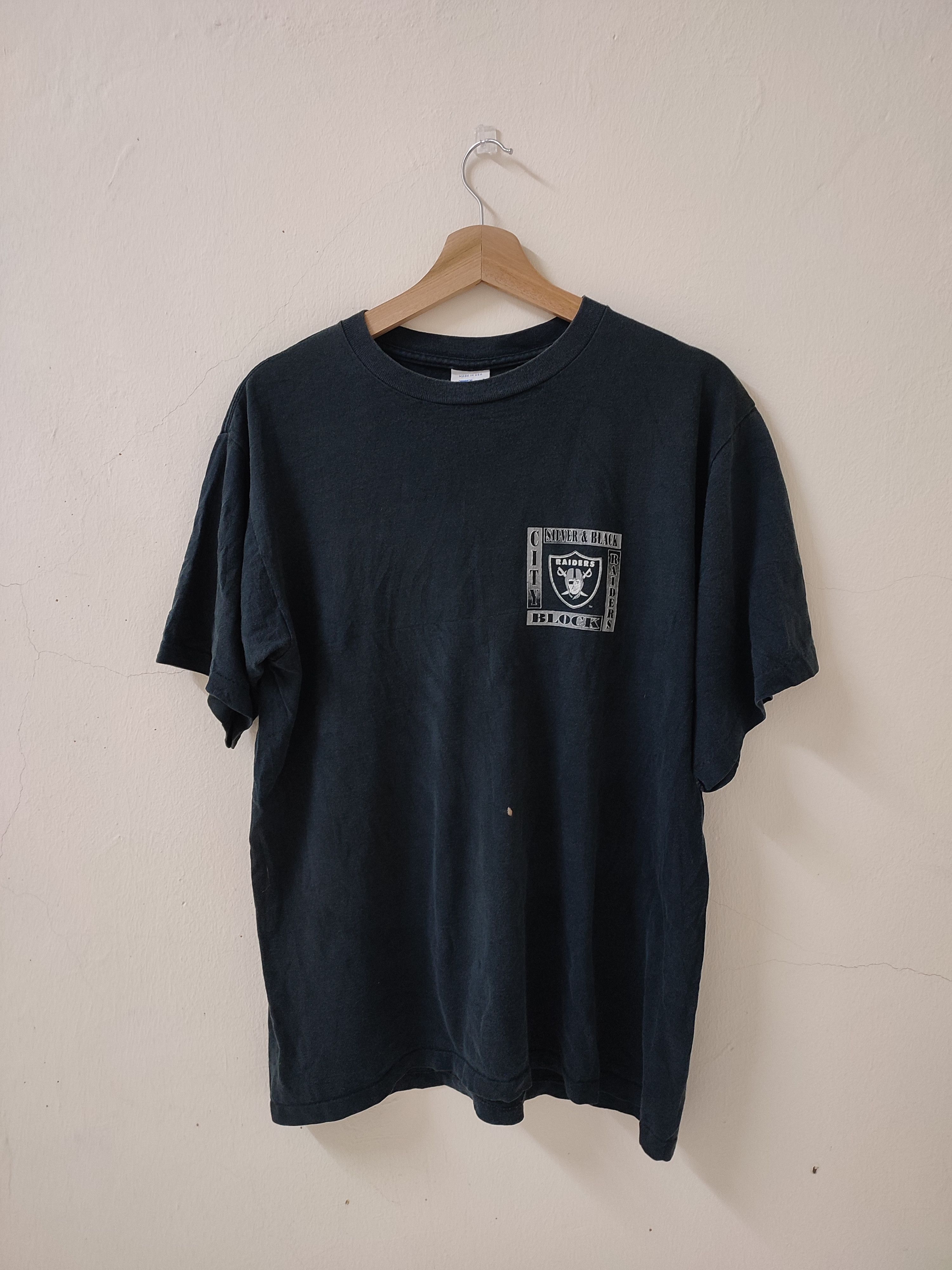 NFL 90s Raiders NFL Single Stitch Tees Size US L / EU 52-54 / 3 - 2 Thumbnail