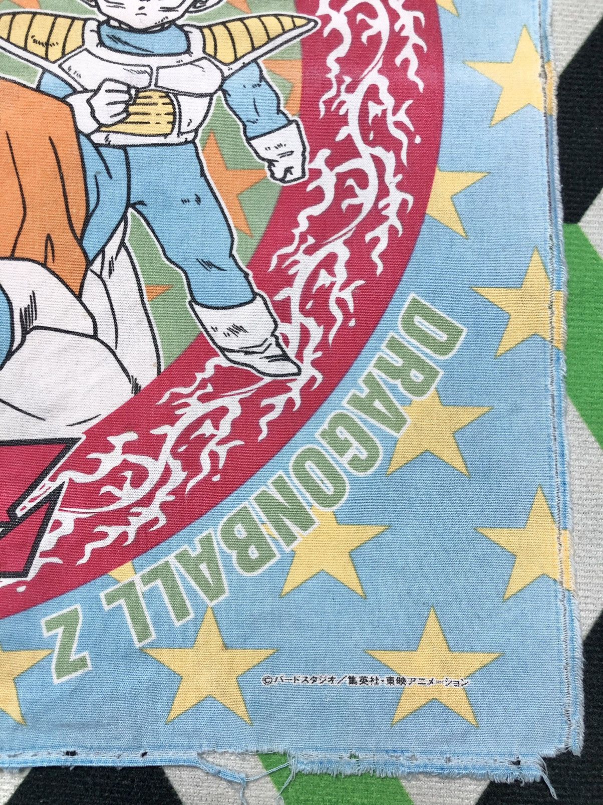 Cartoon Network × Japanese Brand × Vintage Vintage DRAGON BALL Z MATSUYAMA Bandana/ Handkerchief Size ONE SIZE - 6 Thumbnail