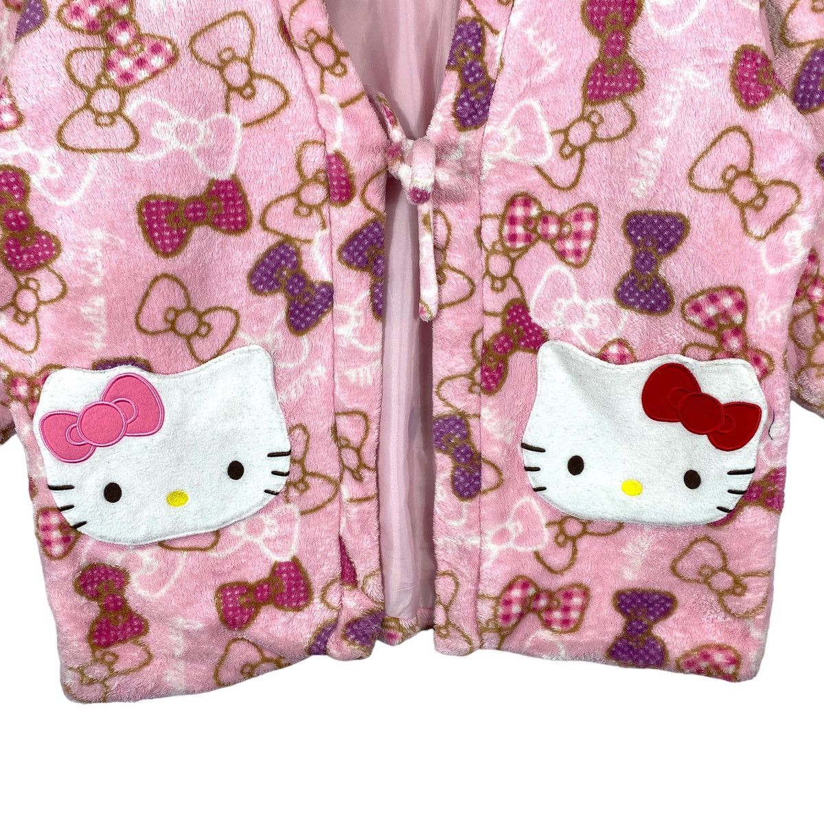 Cartoon Network Hello Kitty Kimono Fluffy Puffer Cardigan Size M / US 6-8 / IT 42-44 - 5 Thumbnail