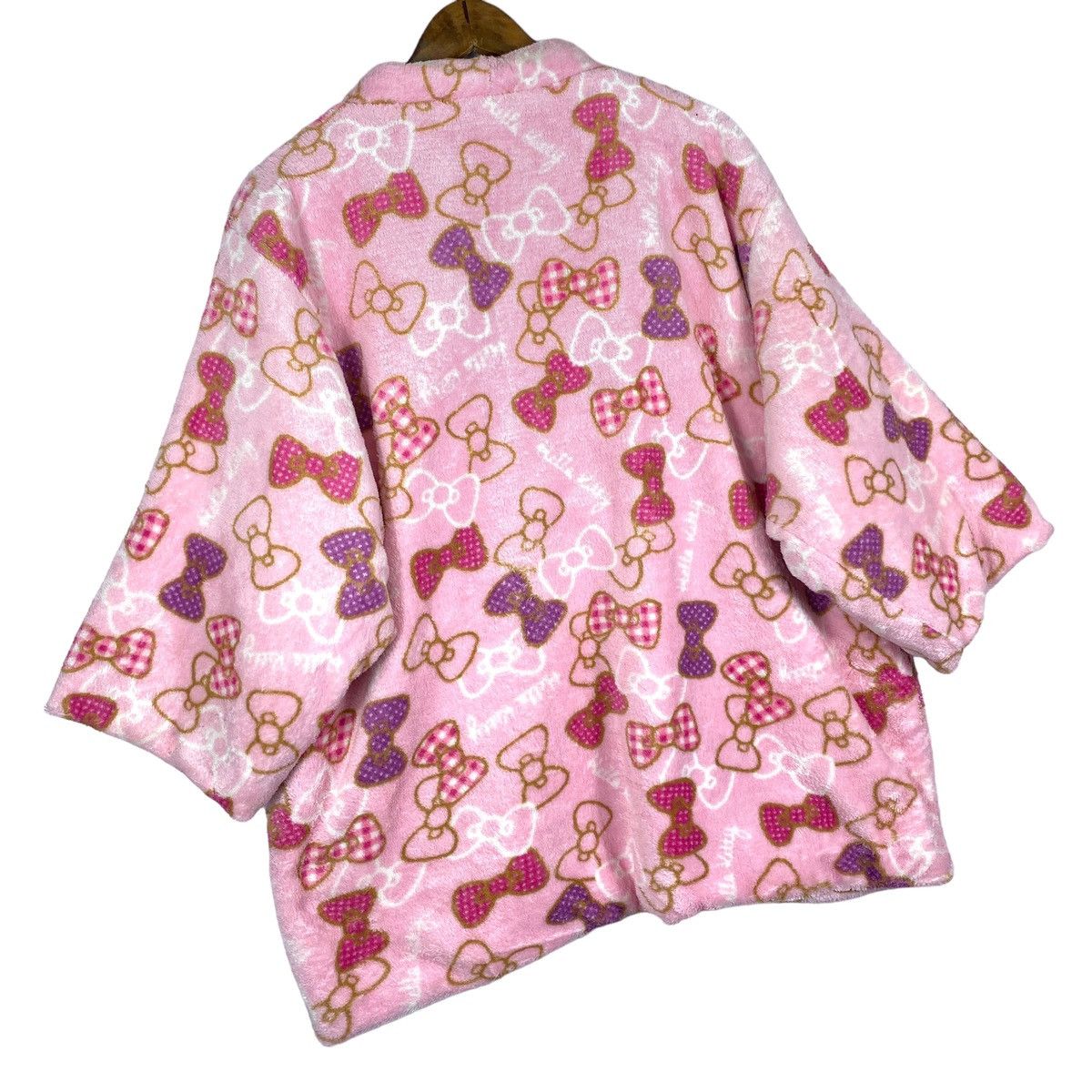 Cartoon Network Hello Kitty Kimono Fluffy Puffer Cardigan Size M / US 6-8 / IT 42-44 - 7 Thumbnail