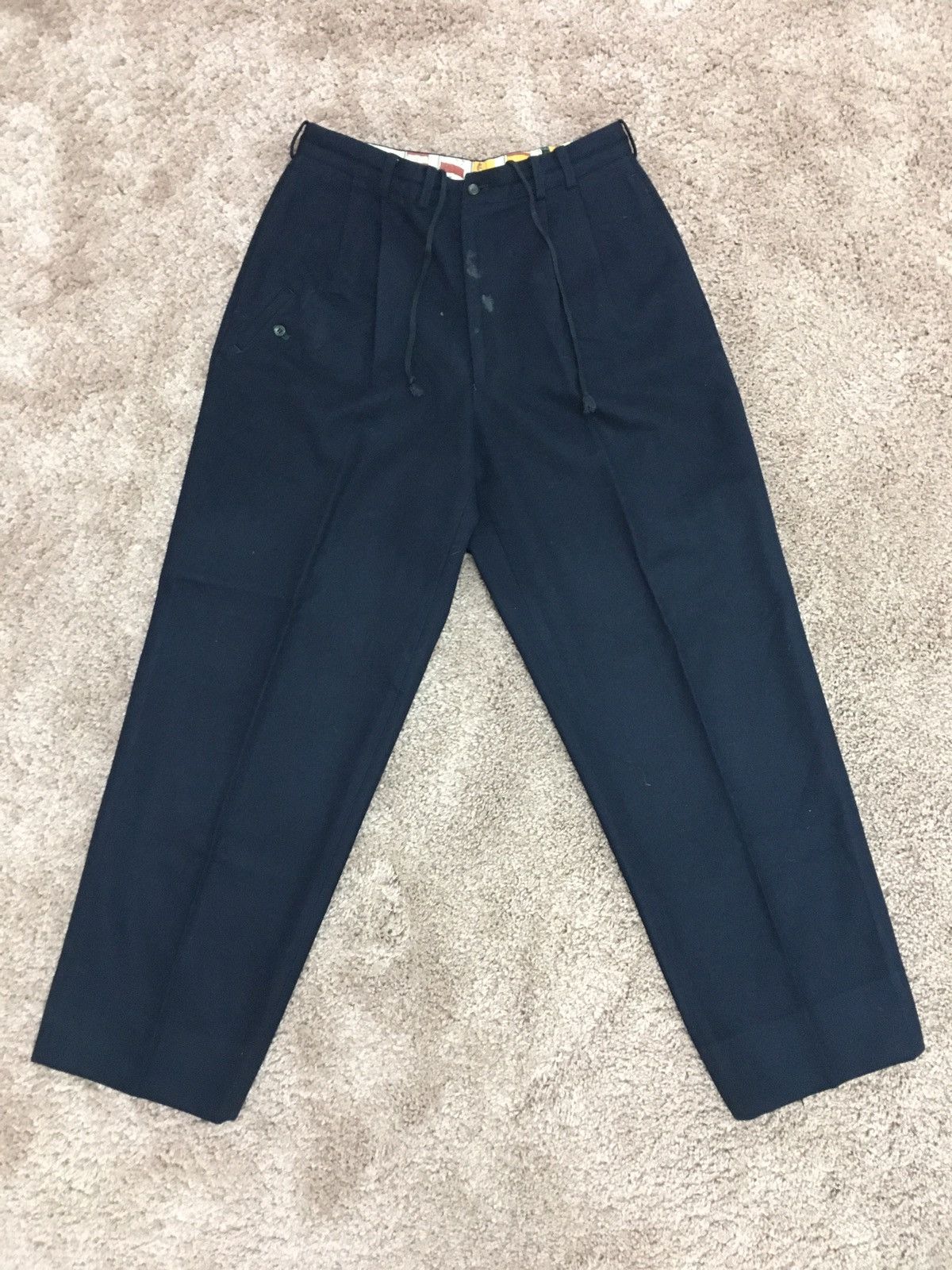 Japanese Brand × Mademoiselle Non Non papas wool trouser Size US 32 / EU 48 - 2 Thumbnail