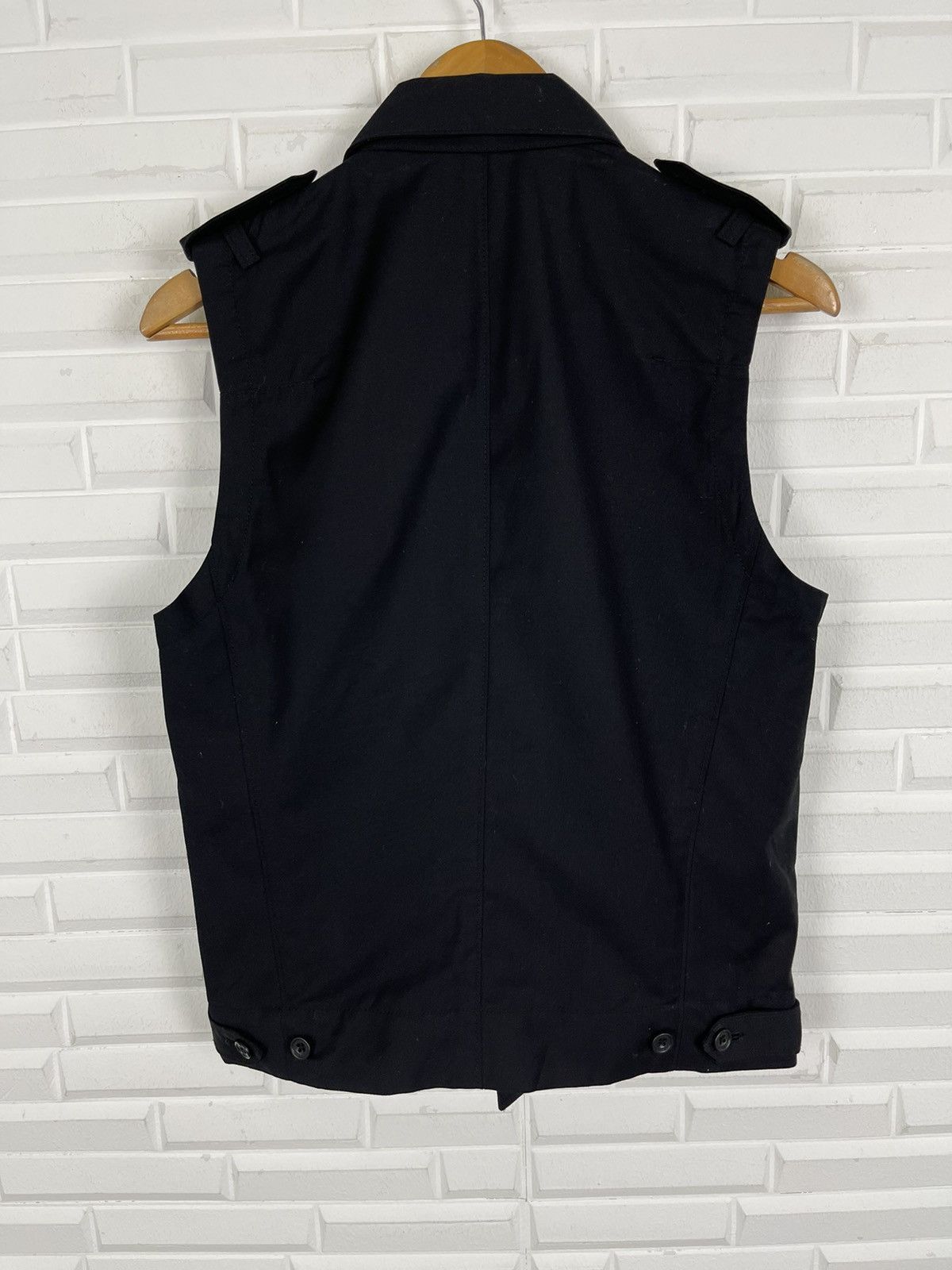 PPFM ♠️OFFER TODAY🔥Black PPFM Avant Garde Designer Vest Size US S / EU 44-46 / 1 - 4 Thumbnail
