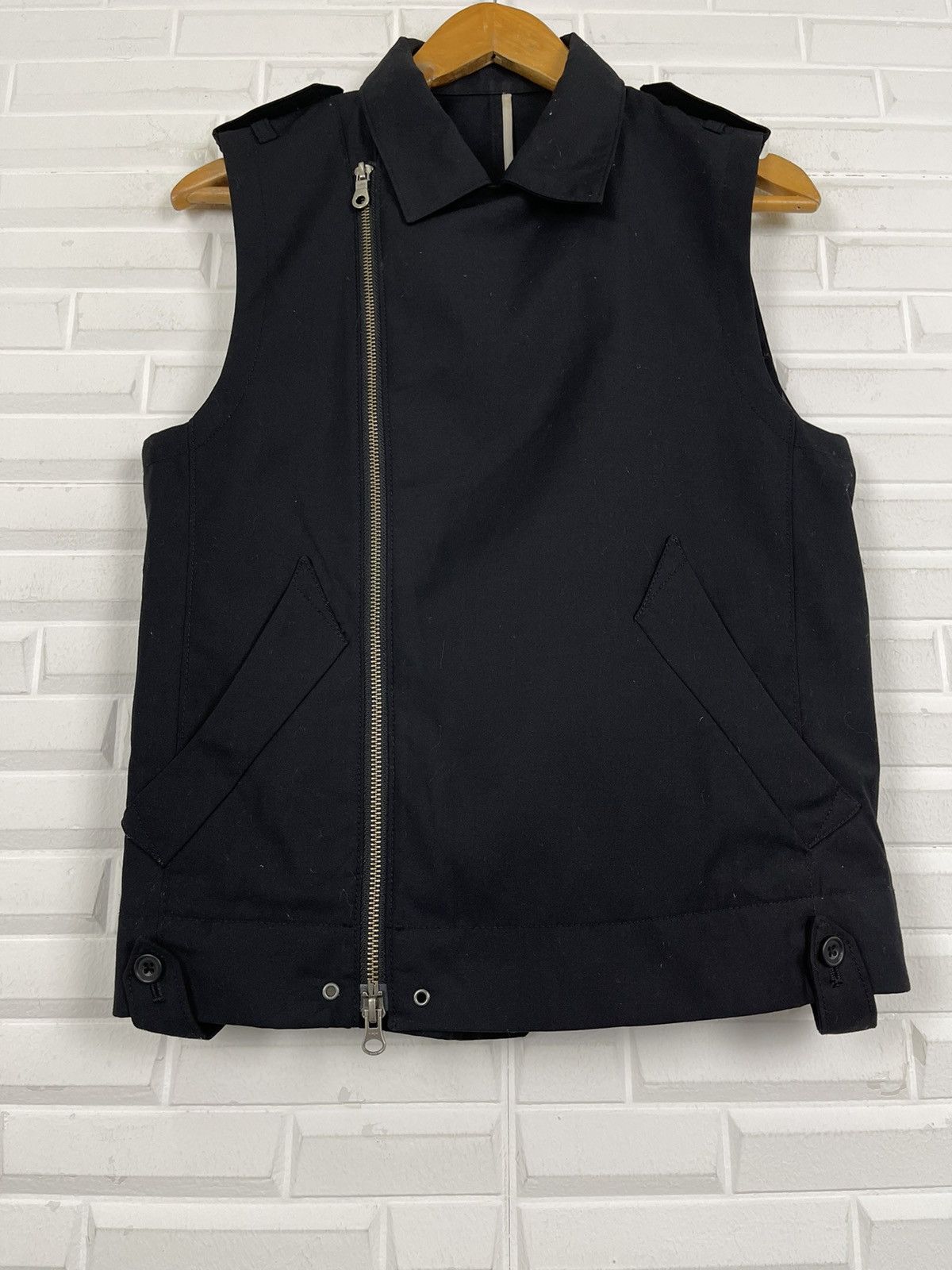 PPFM ♠️OFFER TODAY🔥Black PPFM Avant Garde Designer Vest Size US S / EU 44-46 / 1 - 2 Thumbnail