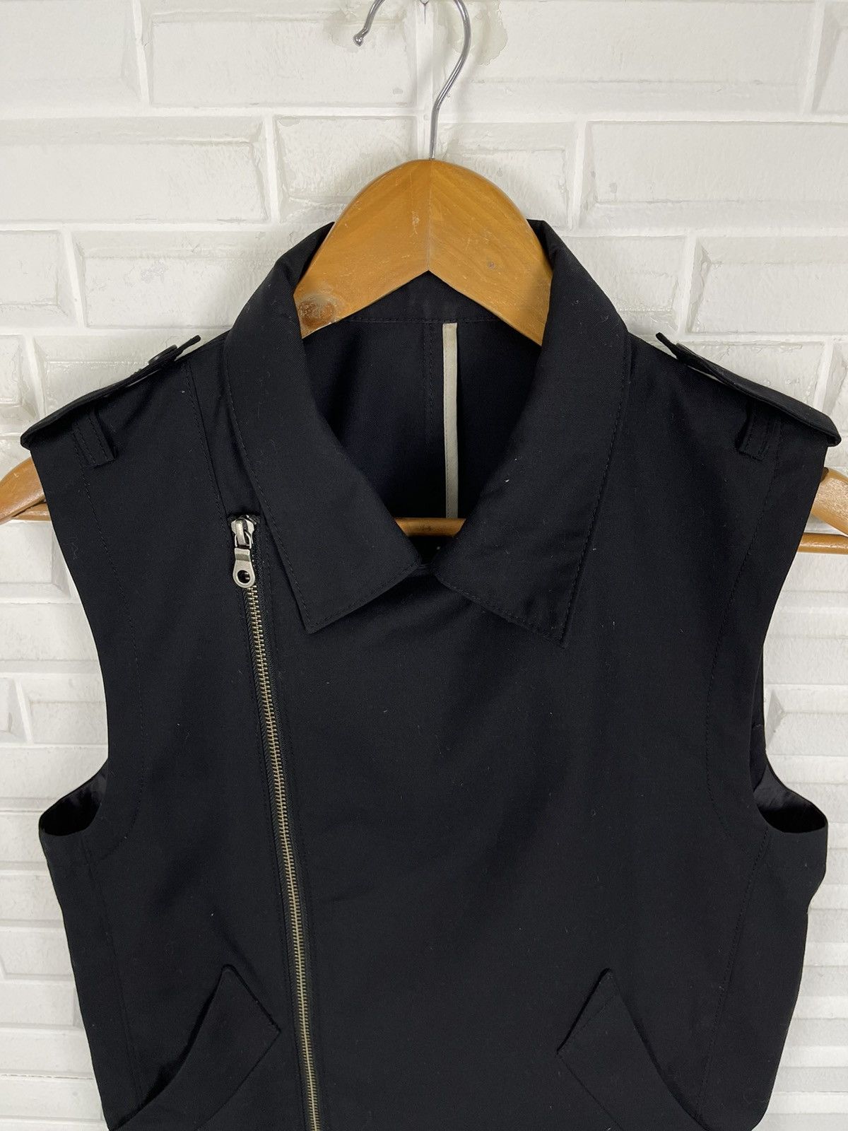 PPFM ♠️OFFER TODAY🔥Black PPFM Avant Garde Designer Vest Size US S / EU 44-46 / 1 - 3 Thumbnail