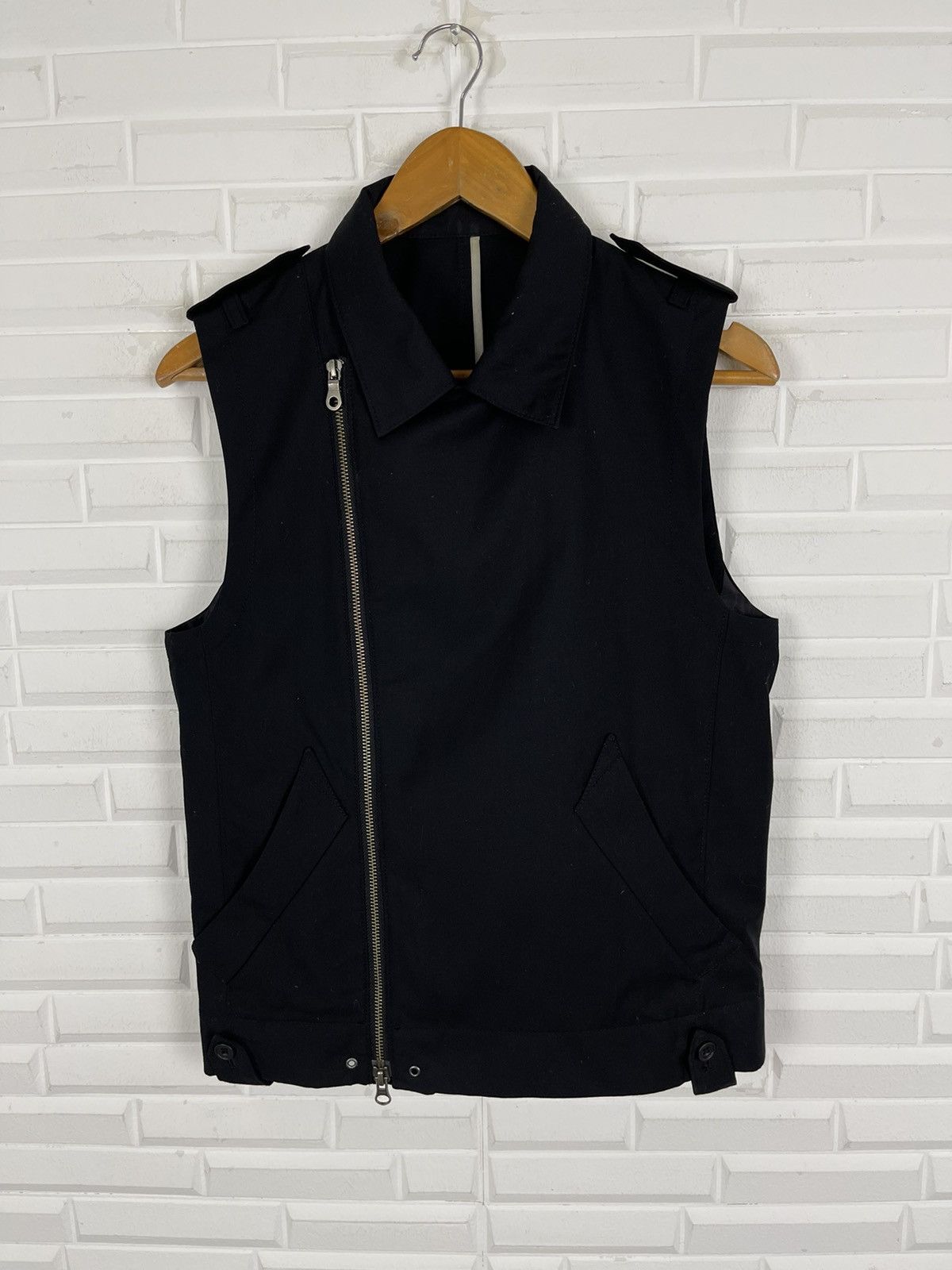 PPFM ♠️OFFER TODAY🔥Black PPFM Avant Garde Designer Vest Size US S / EU 44-46 / 1 - 1 Thumbnail