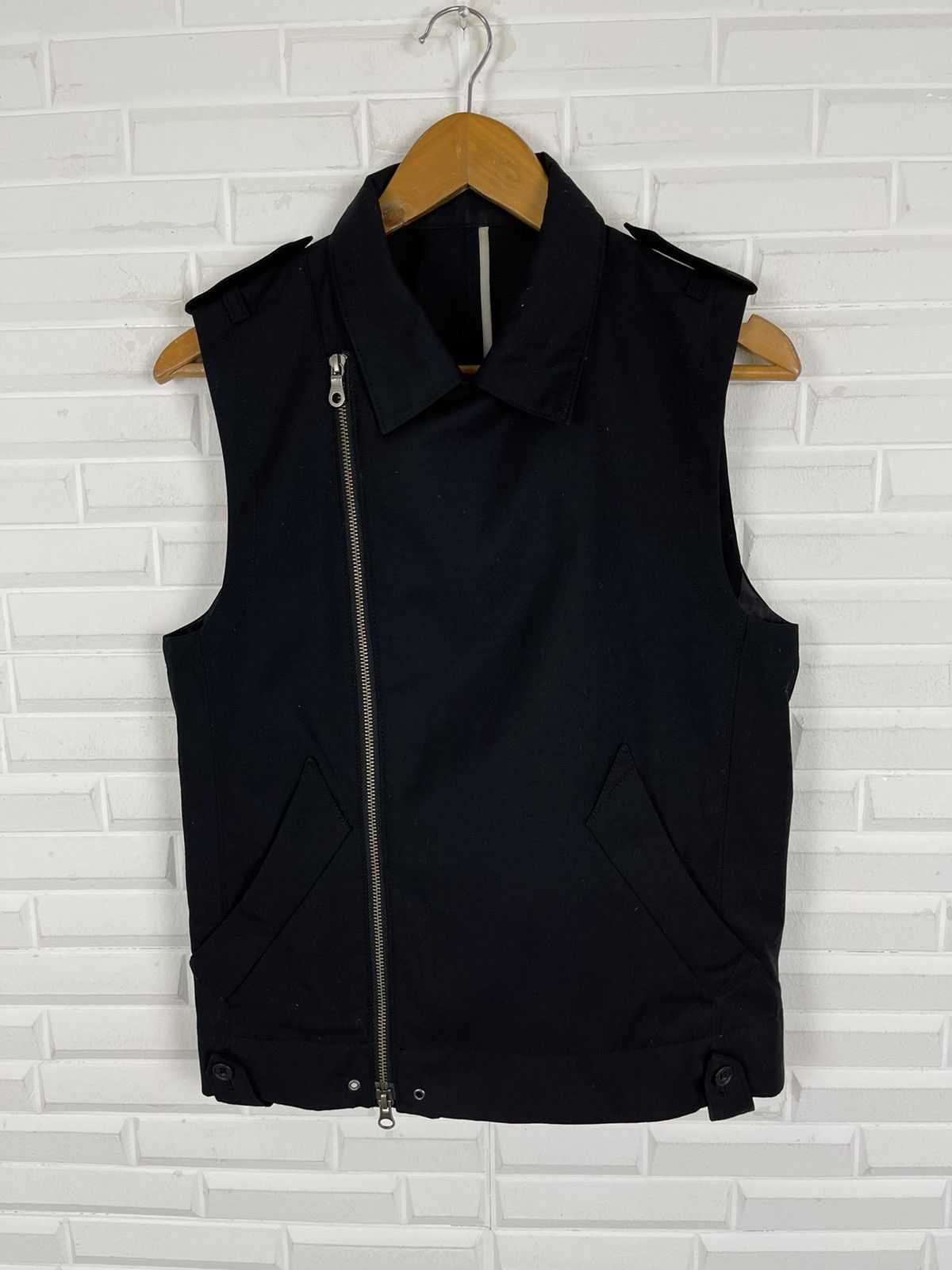 PPFM ♠️OFFER TODAY🔥Black PPFM Avant Garde Designer Vest Size US S / EU 44-46 / 1 - 5 Thumbnail