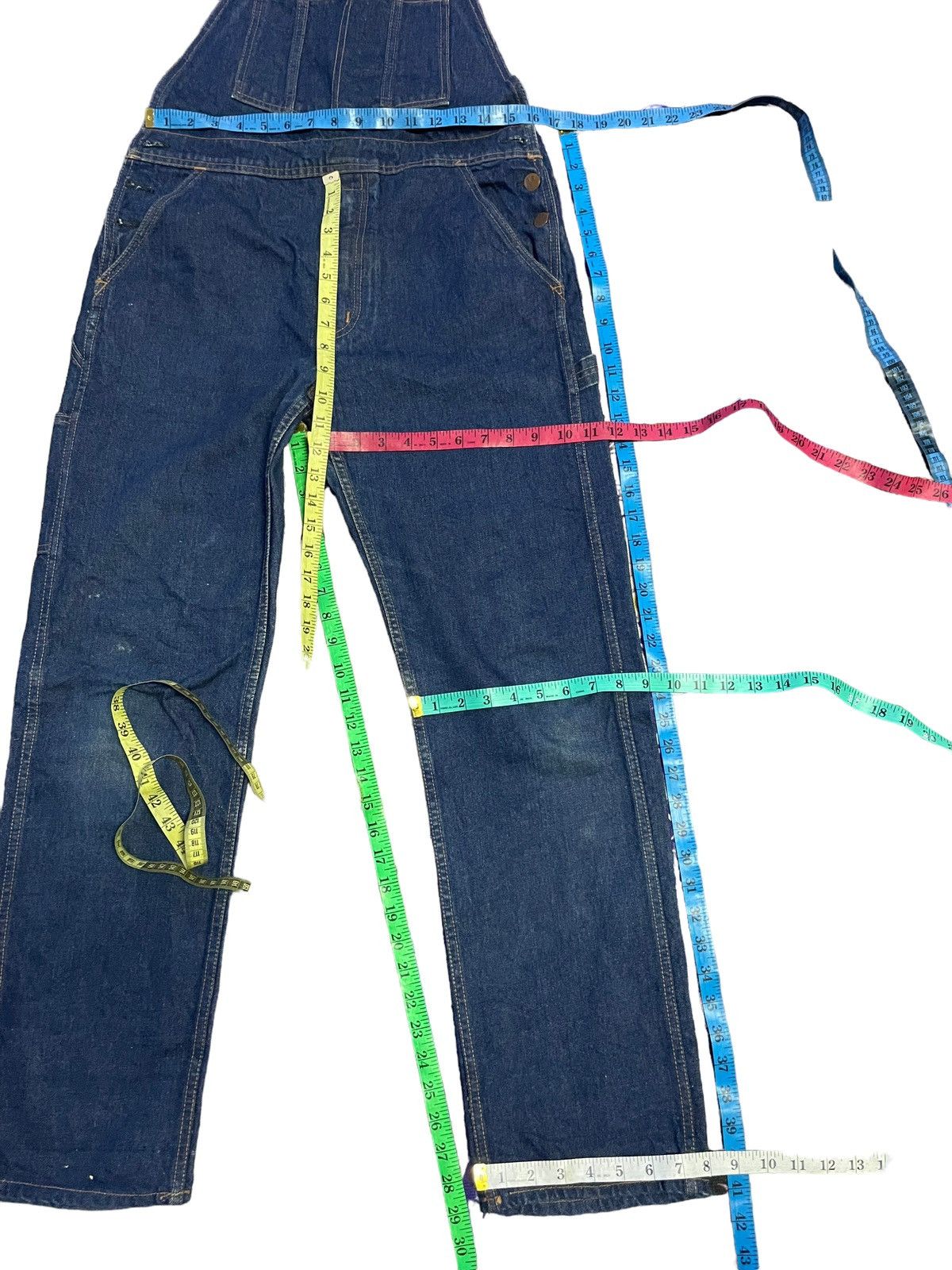 Big John × Vintage Vintage Big John Denim Overall Size US 33 - 14 Thumbnail