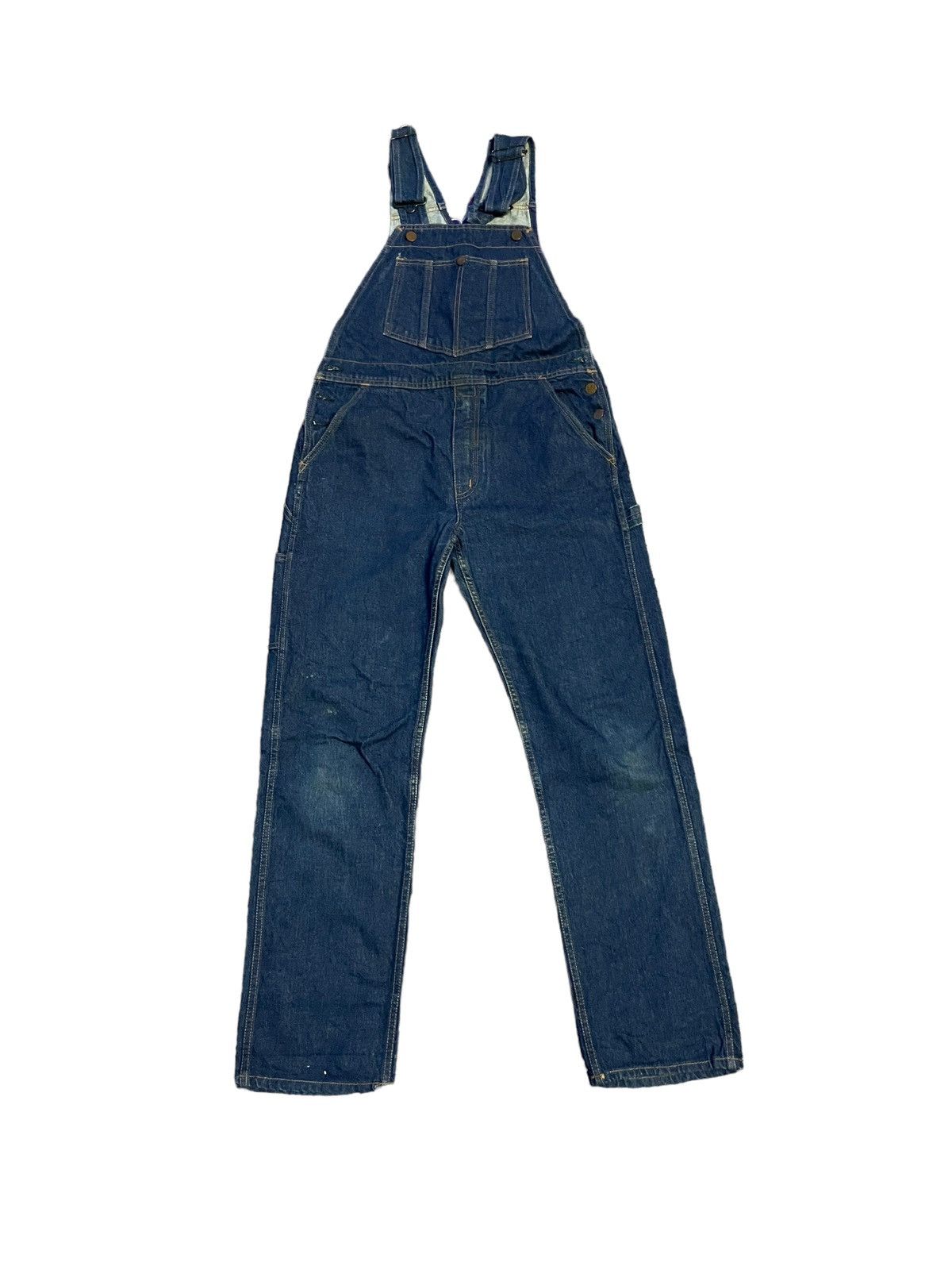 Big John × Vintage Vintage Big John Denim Overall Size US 33 - 1 Thumbnail