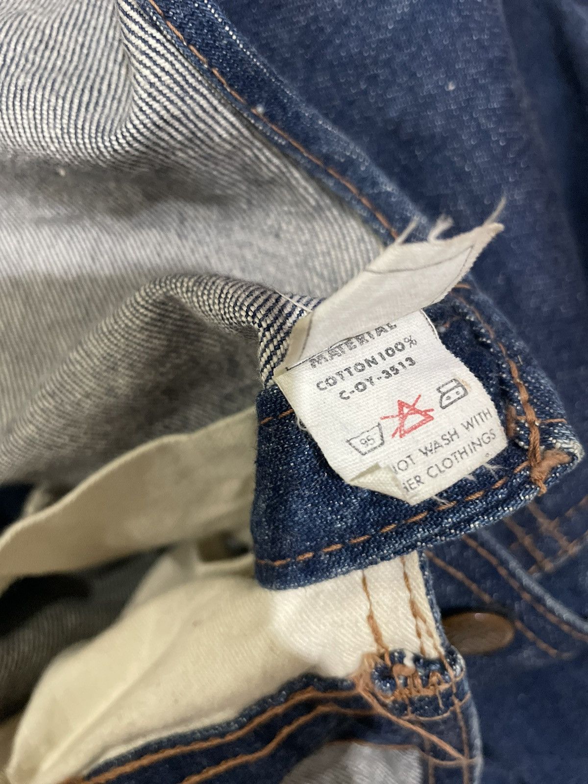 Big John × Vintage Vintage Big John Denim Overall Size US 33 - 10 Thumbnail