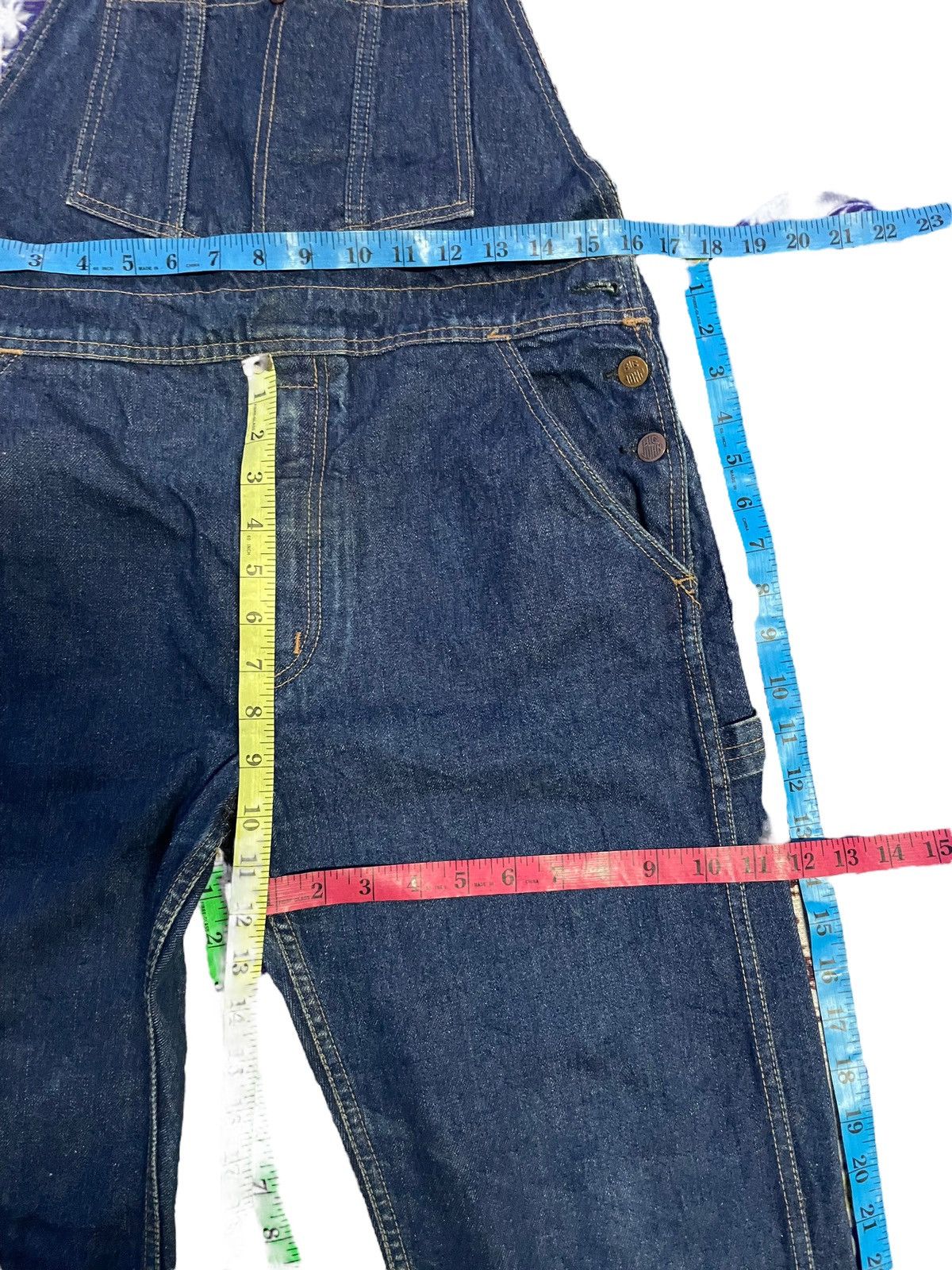 Big John × Vintage Vintage Big John Denim Overall Size US 33 - 16 Thumbnail