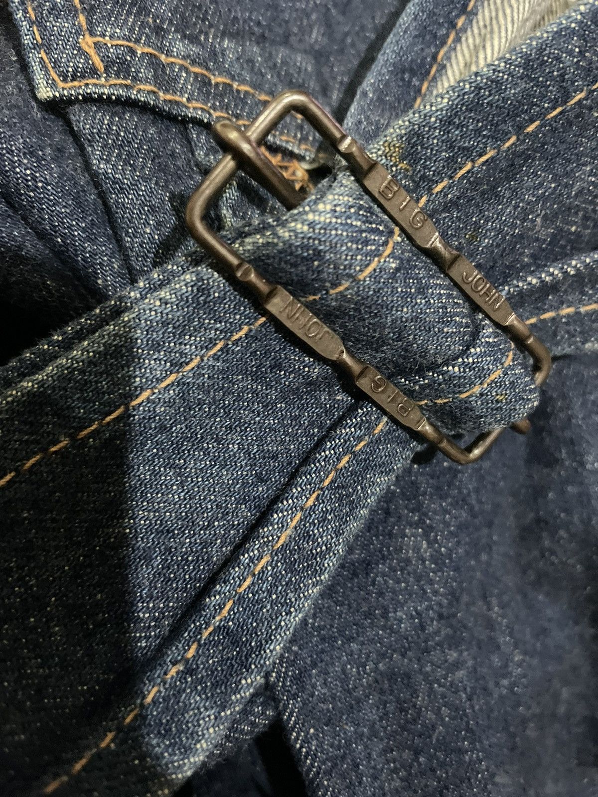 Big John × Vintage Vintage Big John Denim Overall Size US 33 - 13 Thumbnail