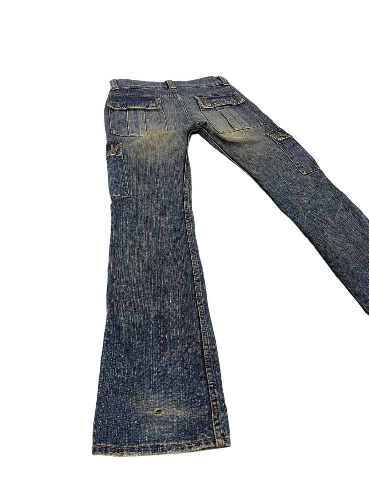 Beams Plus Flare Jeans Cargo Beams Low Rise Slim Boot Cut 1🟦5 Size US 29 - 12 Thumbnail