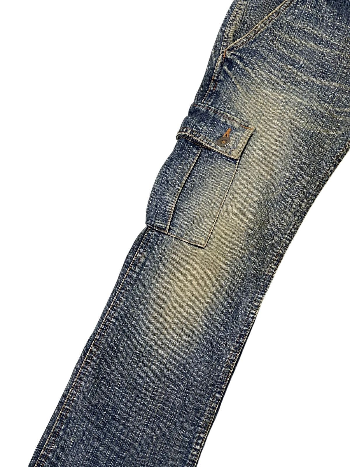 Beams Plus Flare Jeans Cargo Beams Low Rise Slim Boot Cut 1🟦5 Size US 29 - 6 Thumbnail