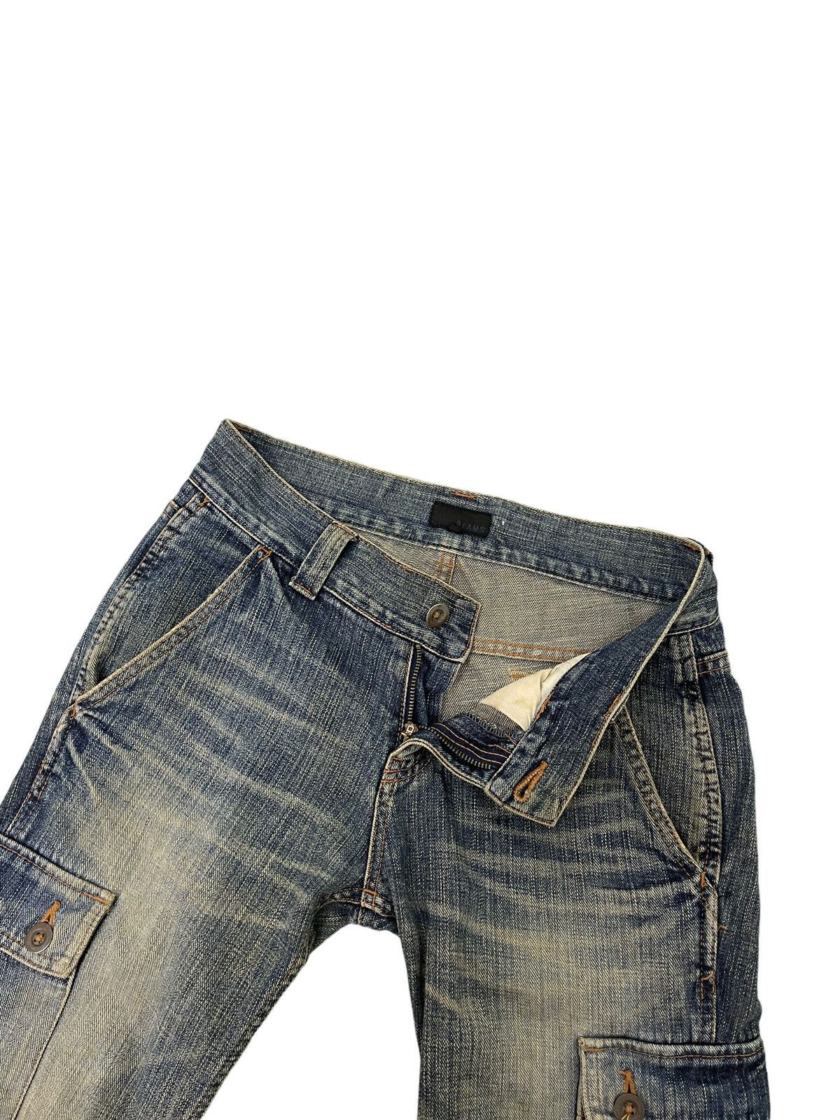 Beams Plus Flare Jeans Cargo Beams Low Rise Slim Boot Cut 1🟦5 Size US 29 - 10 Thumbnail