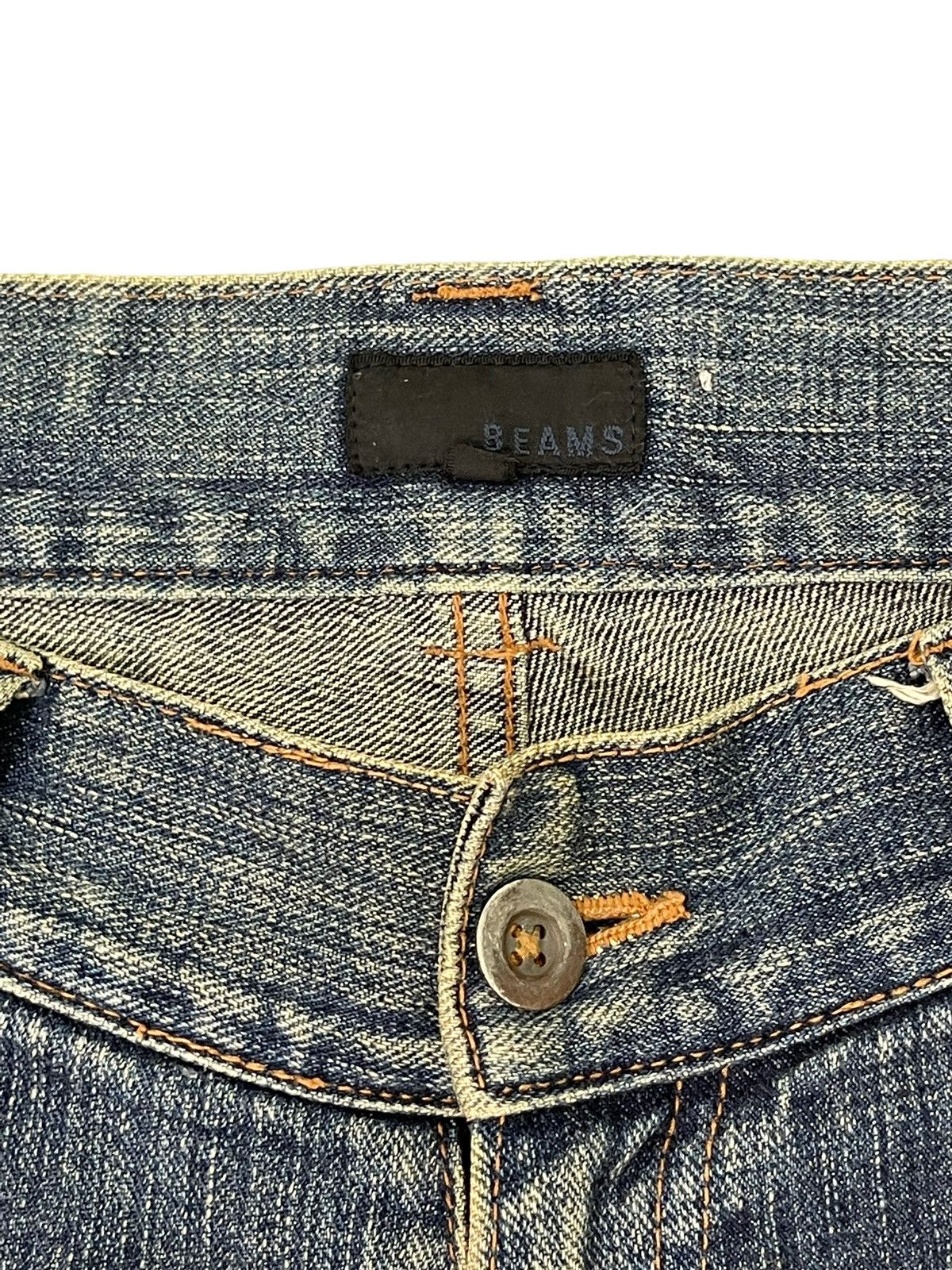 Beams Plus Flare Jeans Cargo Beams Low Rise Slim Boot Cut 1🟦5 Size US 29 - 9 Thumbnail