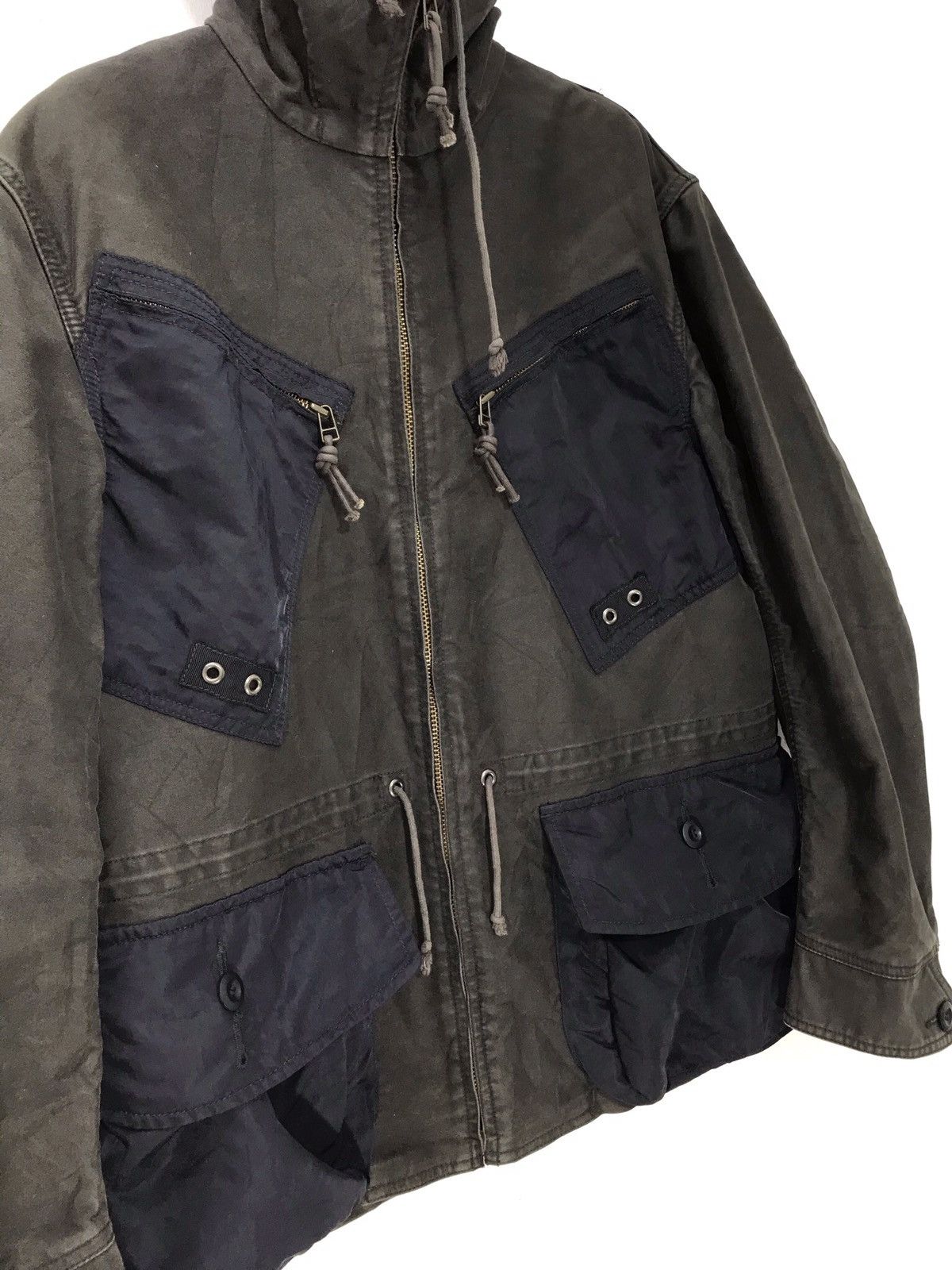Japanese Brand Journal Standard Hybrid Military Jacket 1🟩 Size US M / EU 48-50 / 2 - 2 Thumbnail