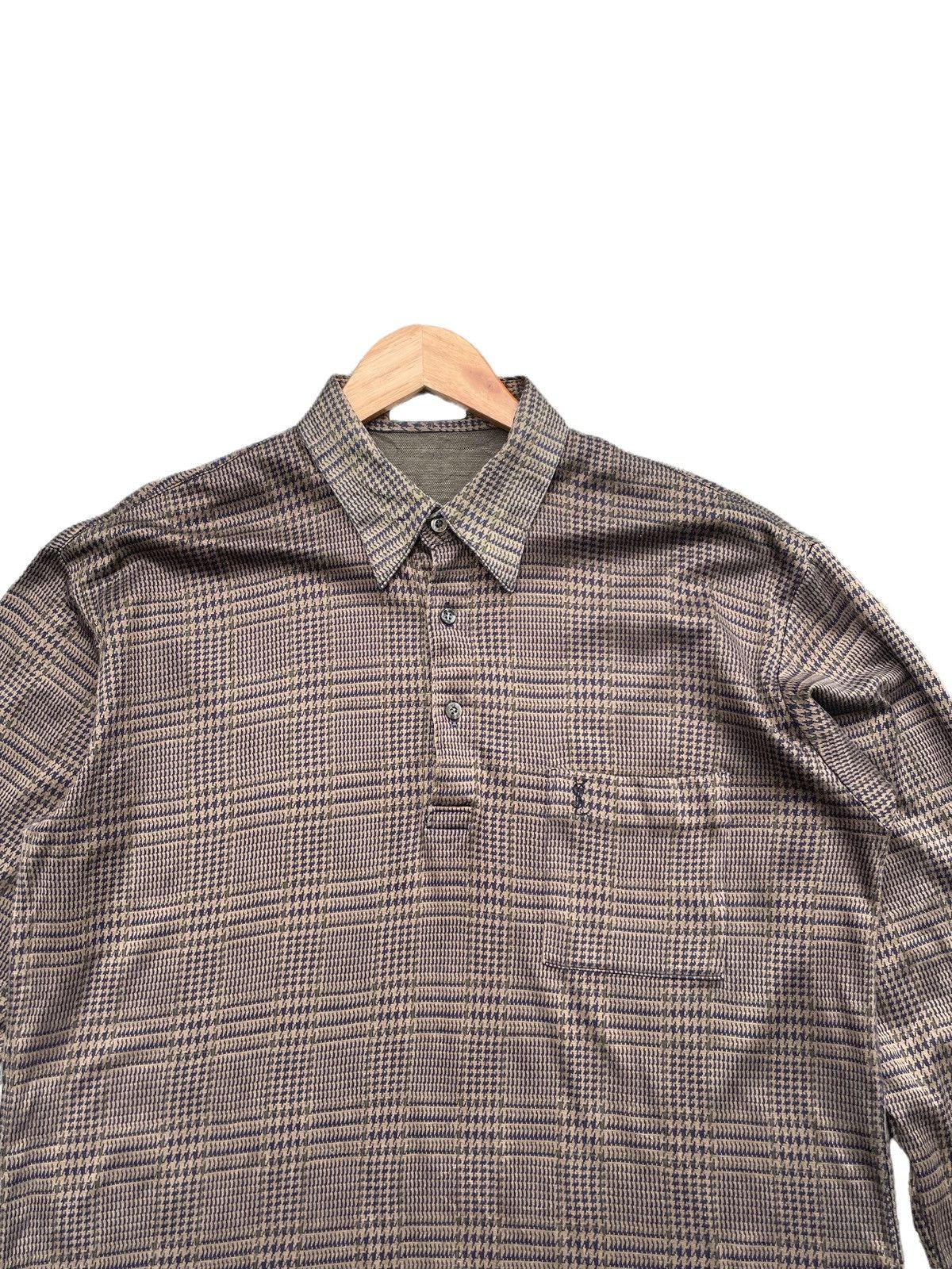 Yves Saint Laurent Vintage YvesSaintLaurent Polo Long Sleave Size US L / EU 52-54 / 3 - 5 Thumbnail
