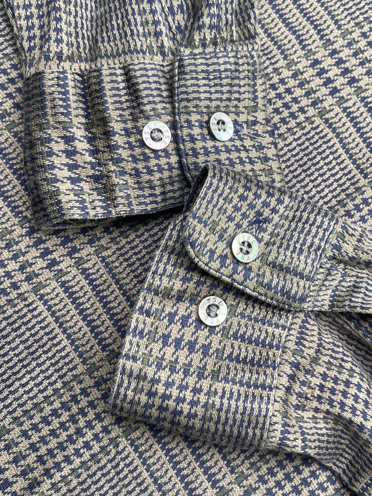 Yves Saint Laurent Vintage YvesSaintLaurent Polo Long Sleave Size US L / EU 52-54 / 3 - 11 Thumbnail