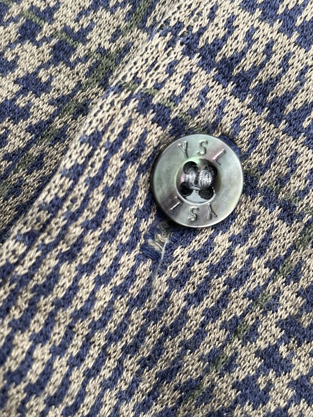 Yves Saint Laurent Vintage YvesSaintLaurent Polo Long Sleave Size US L / EU 52-54 / 3 - 10 Thumbnail