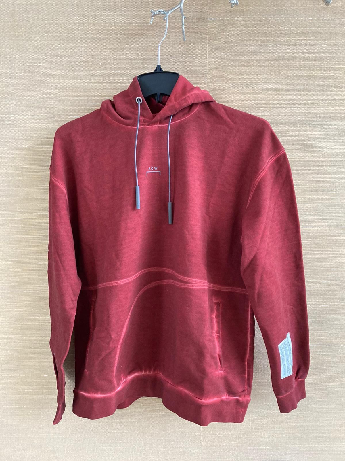 A-COLD-WALL* Logo Hoodie in Burgundy Size US M / EU 48-50 / 2 - 5 Thumbnail