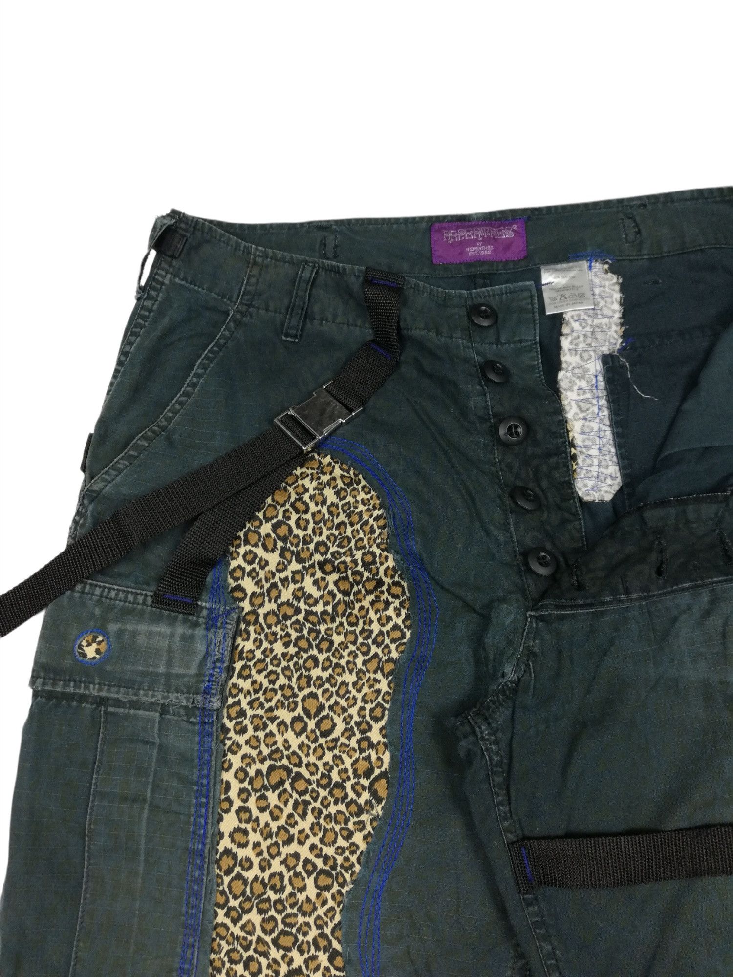 Nepenthes 🔥GRAIL OG Nepenthes By Needles AW88 Bondage Cargo Pants Size US 34 / EU 50 - 10 Thumbnail