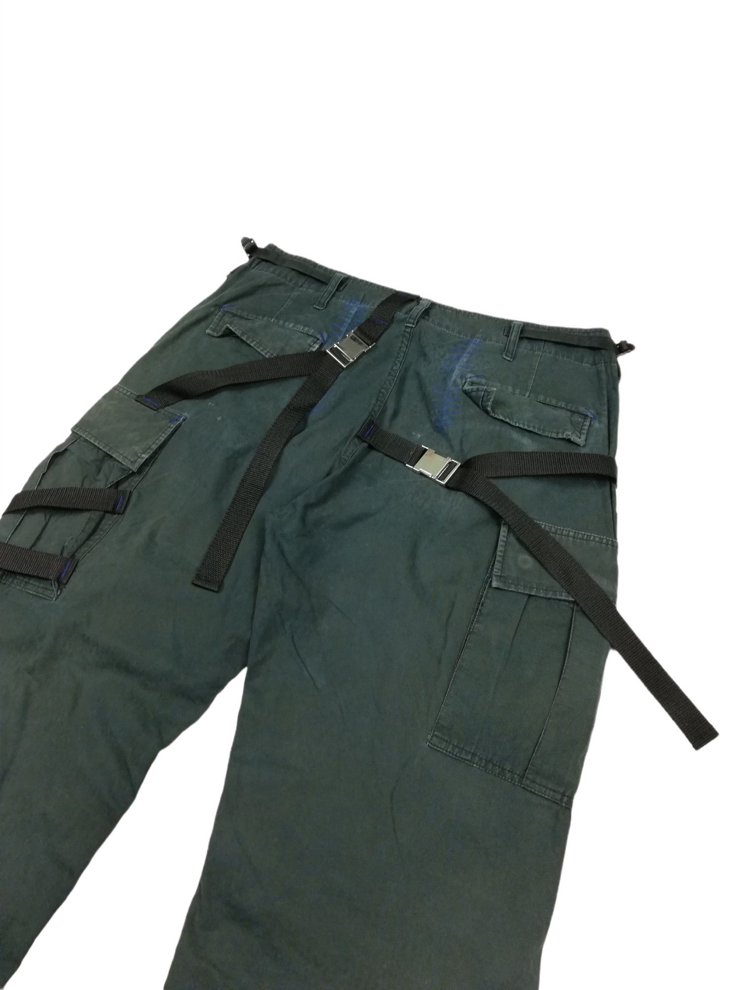 Nepenthes 🔥GRAIL OG Nepenthes By Needles AW88 Bondage Cargo Pants Size US 34 / EU 50 - 18 Thumbnail