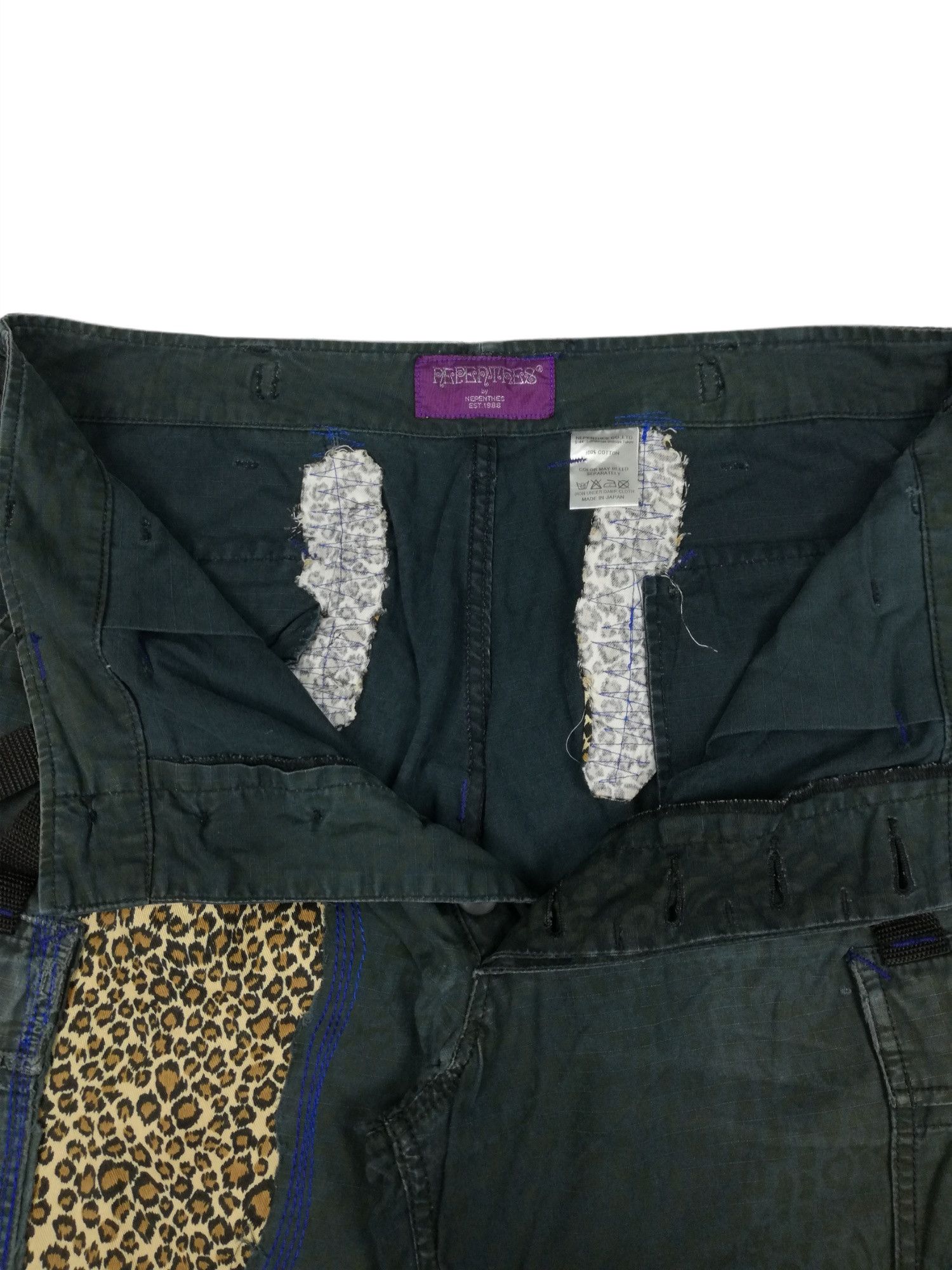 Nepenthes 🔥GRAIL OG Nepenthes By Needles AW88 Bondage Cargo Pants Size US 34 / EU 50 - 11 Thumbnail