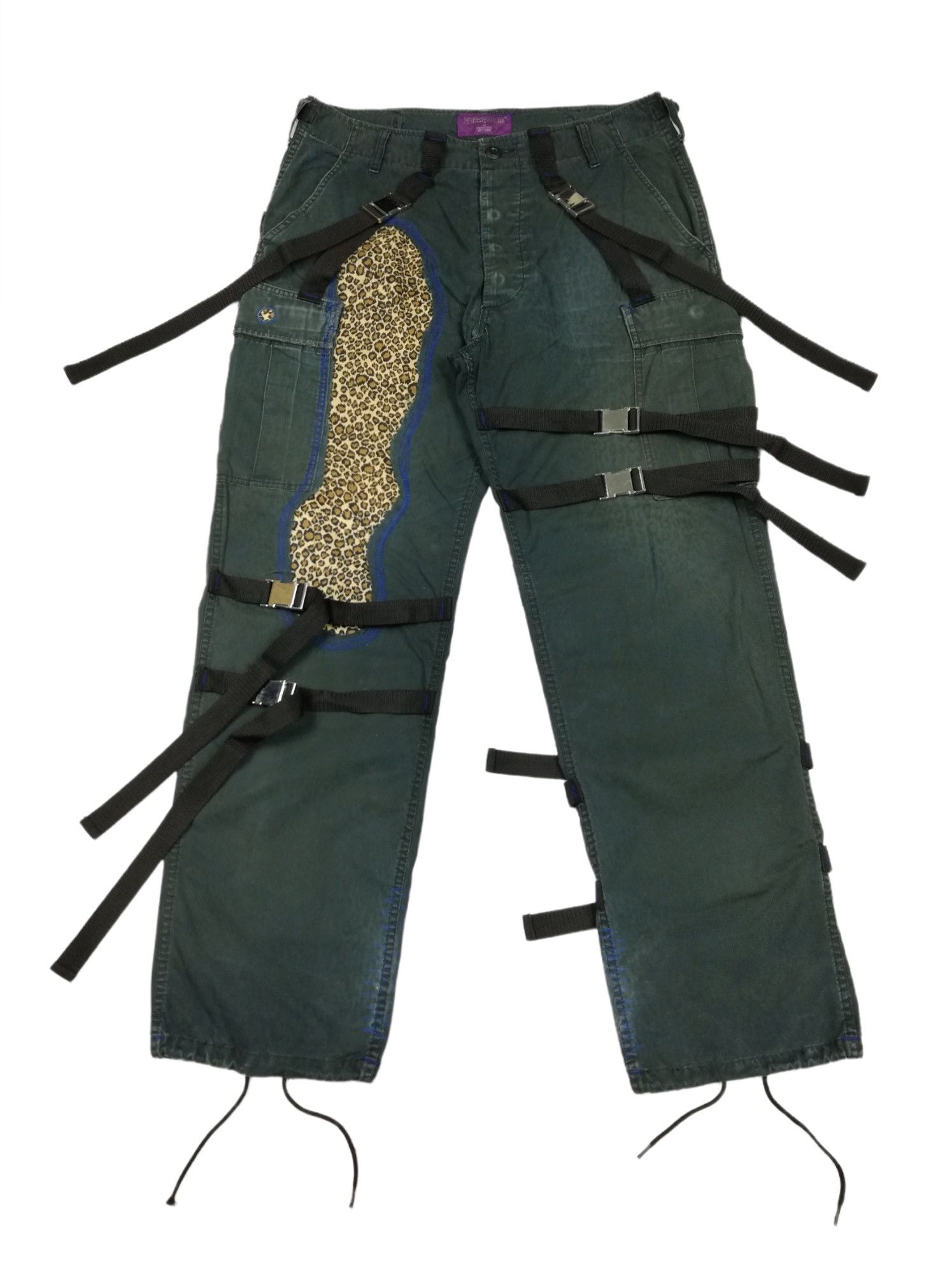 Nepenthes 🔥GRAIL OG Nepenthes By Needles AW88 Bondage Cargo Pants Size US 34 / EU 50 - 2 Thumbnail