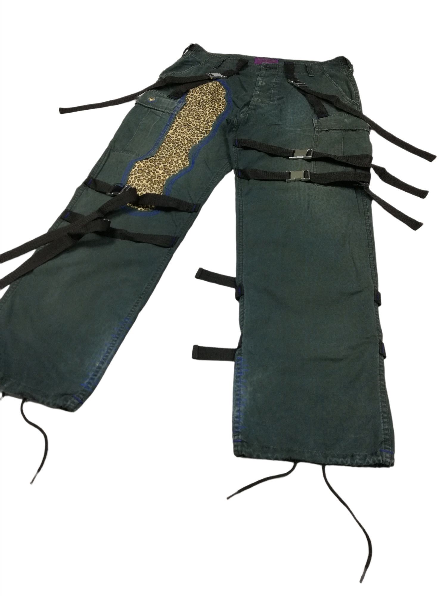 Nepenthes 🔥GRAIL OG Nepenthes By Needles AW88 Bondage Cargo Pants Size US 34 / EU 50 - 4 Thumbnail