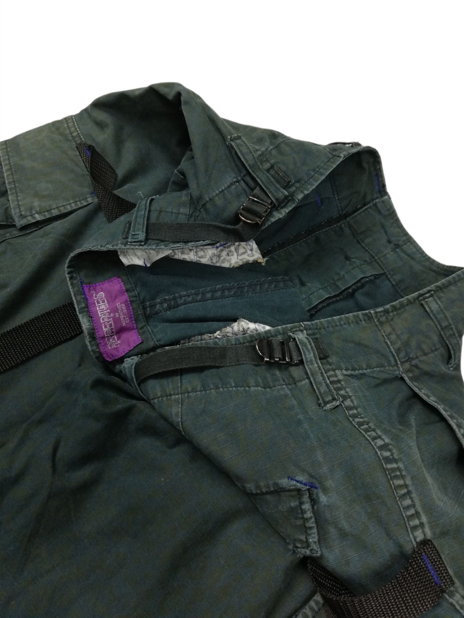 Nepenthes 🔥GRAIL OG Nepenthes By Needles AW88 Bondage Cargo Pants Size US 34 / EU 50 - 21 Thumbnail