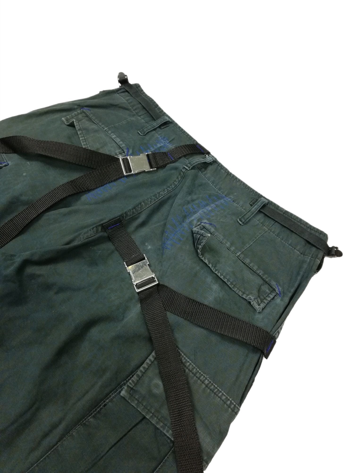 Nepenthes 🔥GRAIL OG Nepenthes By Needles AW88 Bondage Cargo Pants Size US 34 / EU 50 - 20 Thumbnail