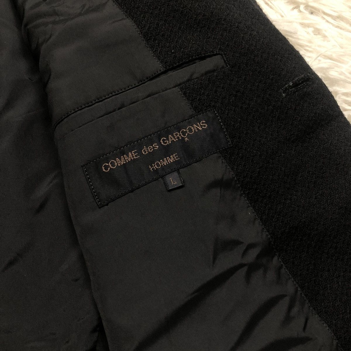 Comme des Garcons Homme AD2000 vintage Comme Des Garcons Jacket 3 Button Size US L / EU 52-54 / 3 - 9 Thumbnail