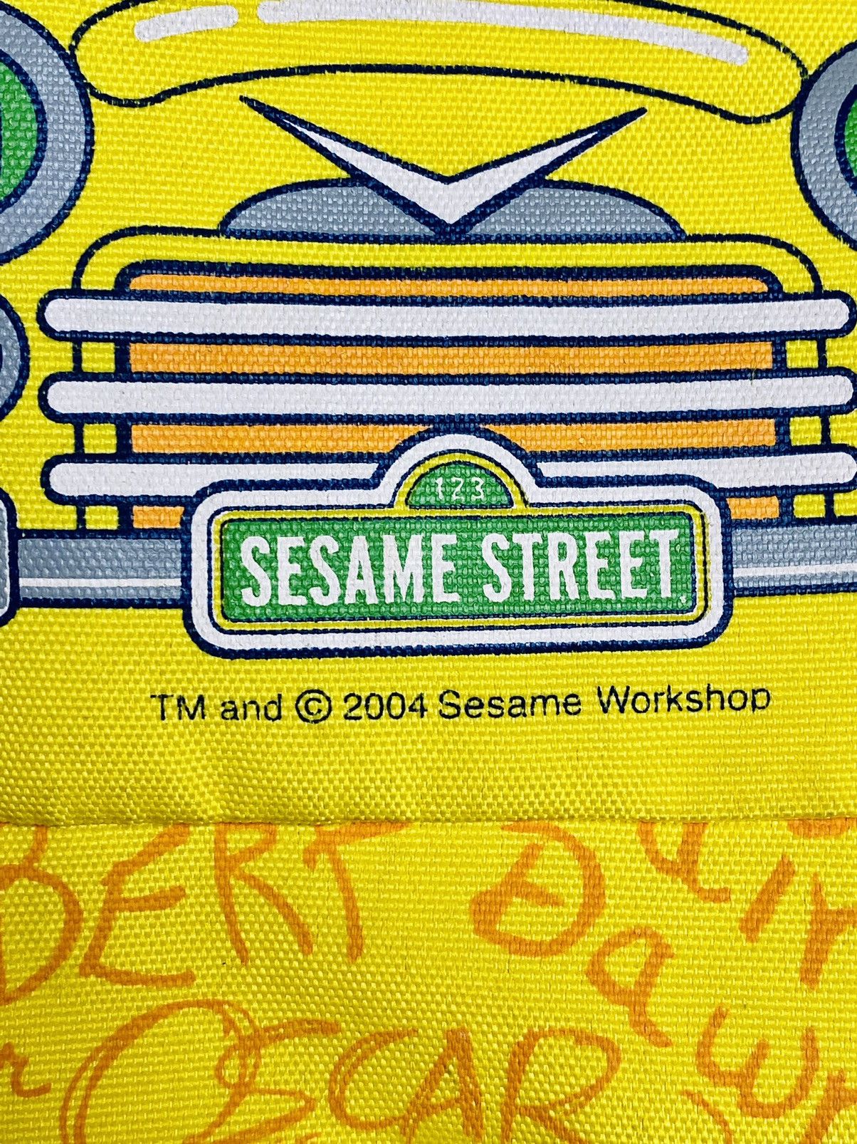 Vintage 2004 Sesame Street Iconic Mini Backpack School Bus Size ONE SIZE - 6 Thumbnail