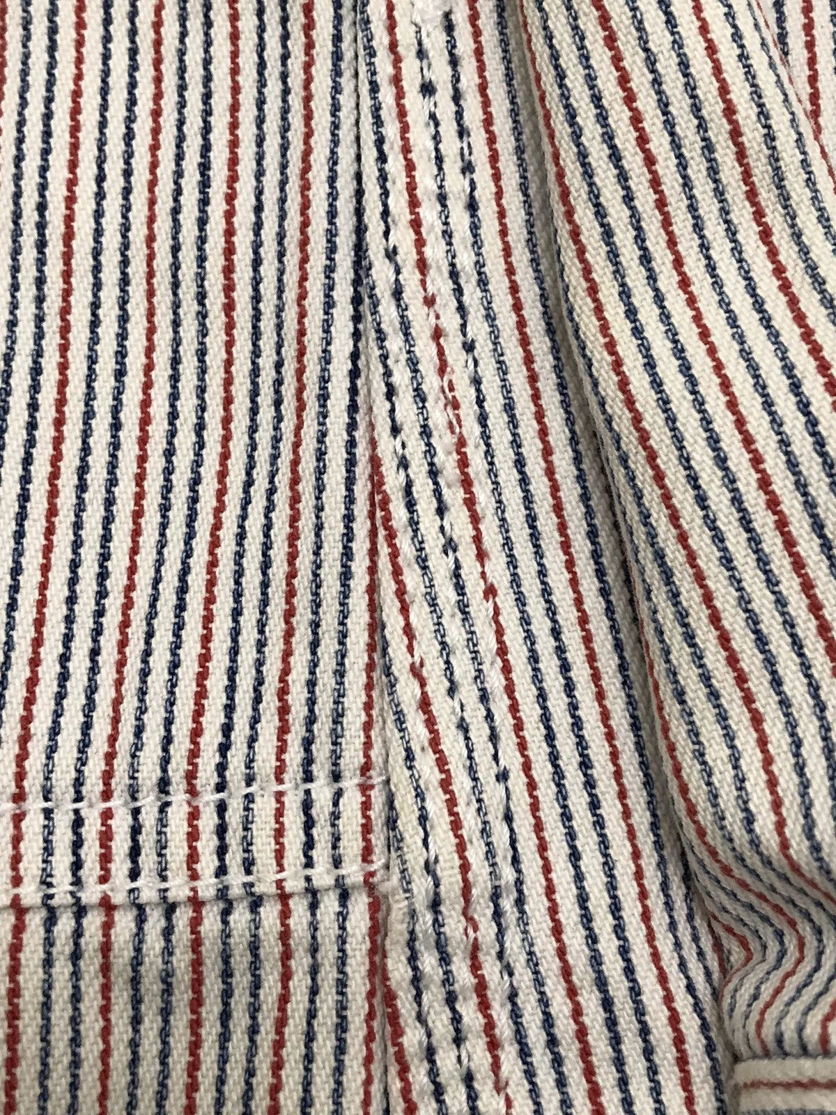 ABAHOUSE ABAHOUSE Japan Rectangular Patch Pocket Hickory Denim Shirt Size US M / EU 48-50 / 2 - 15 Thumbnail