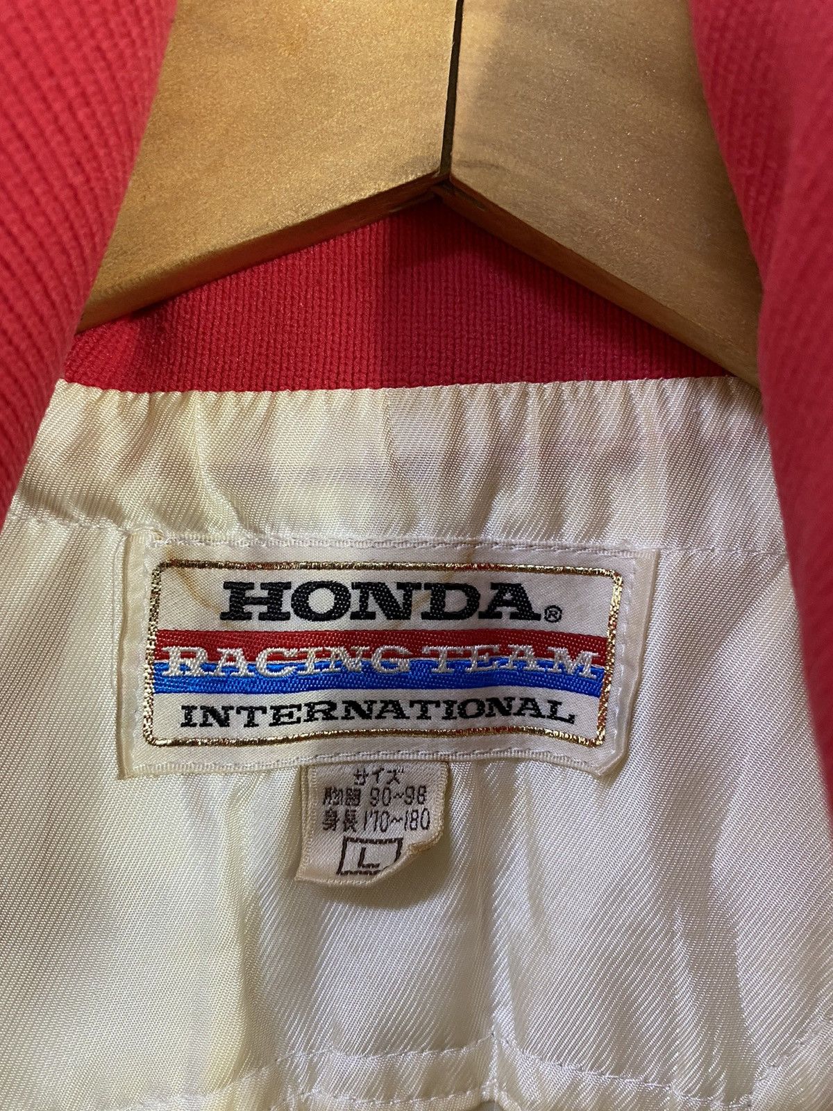 Honda Rare VTG Honda Jacket International Racing Team Motorsport Size US L / EU 52-54 / 3 - 3 Thumbnail