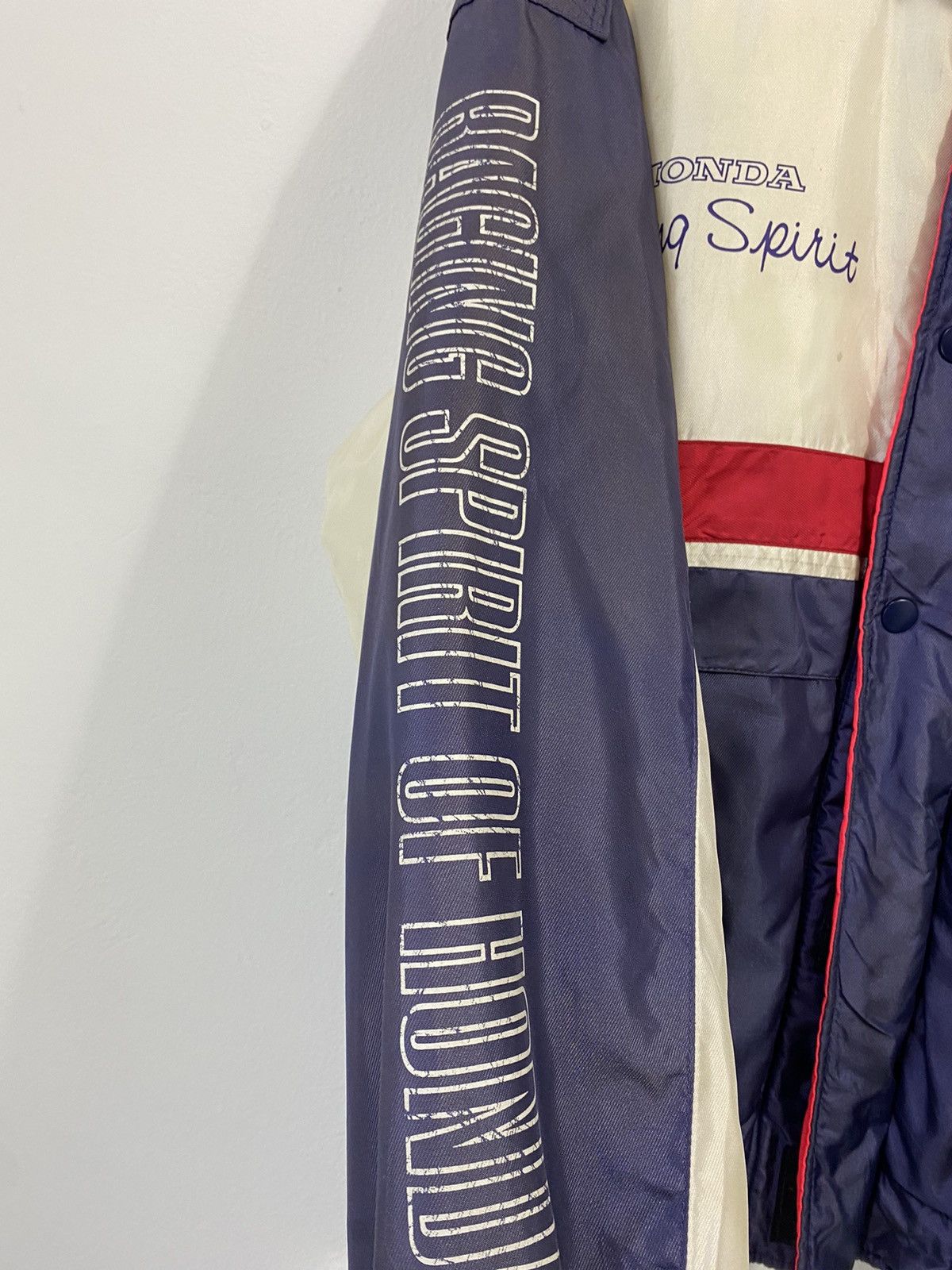 Honda Rare VTG Honda Jacket International Racing Team Motorsport Size US L / EU 52-54 / 3 - 6 Thumbnail